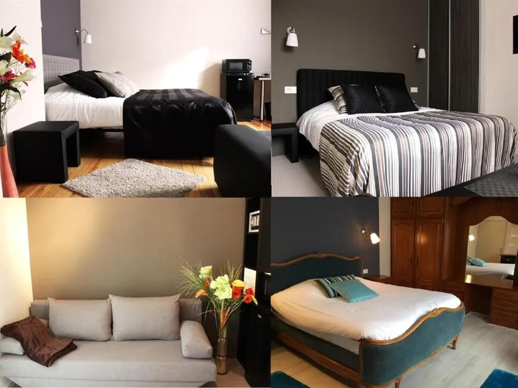 View (from property/room), Bed in Villa Louvre Lens