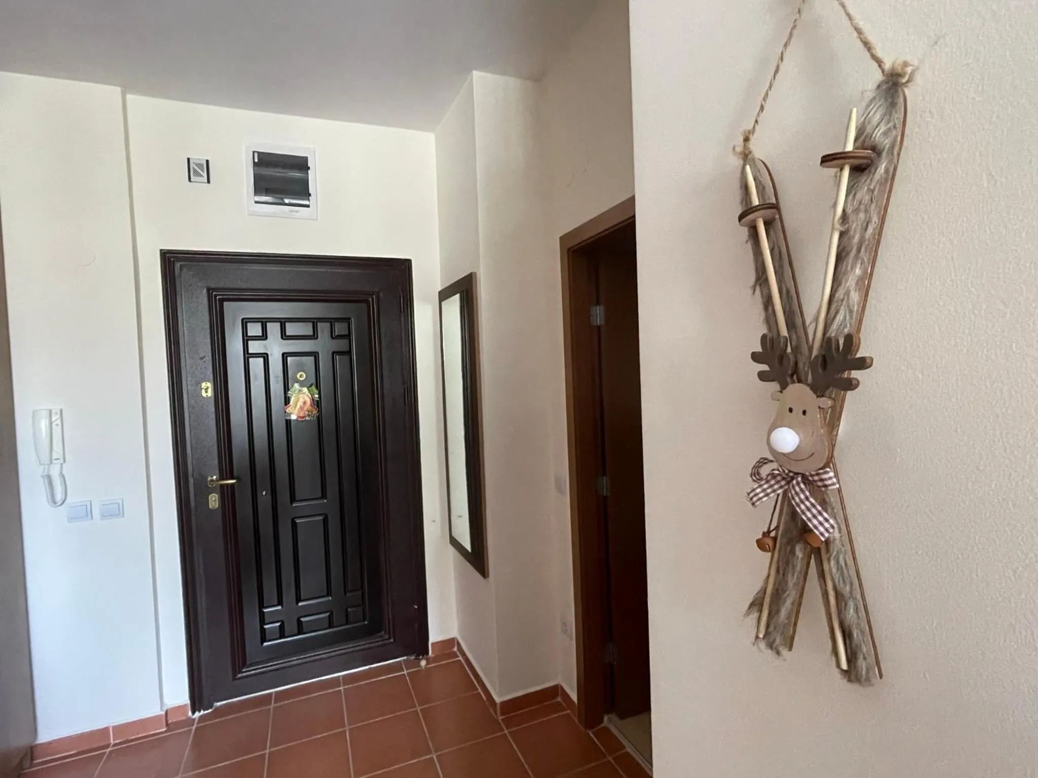 Facade/entrance in Cozy Mountain Apartment