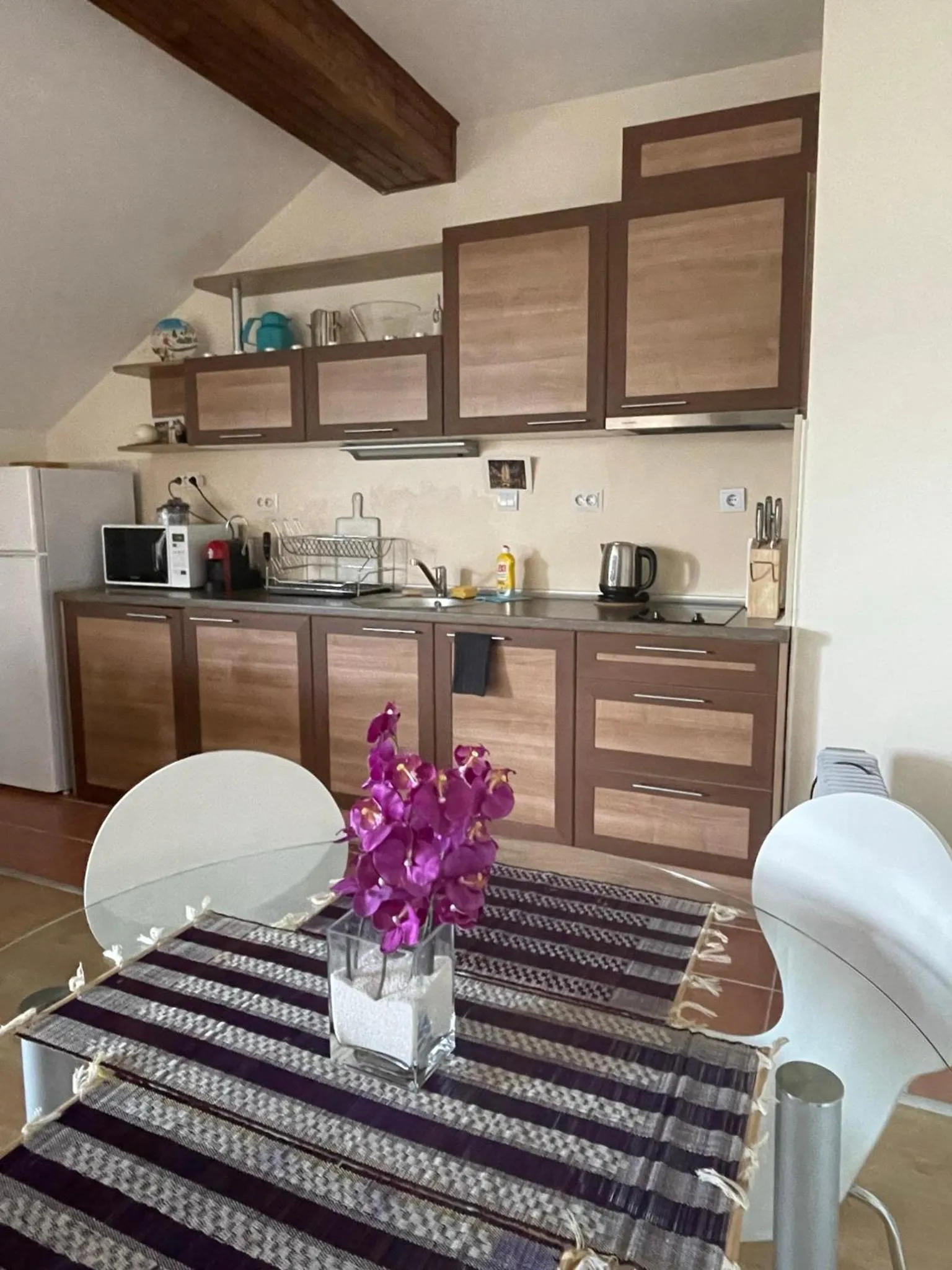 Coffee/tea facilities in Cozy Mountain Apartment