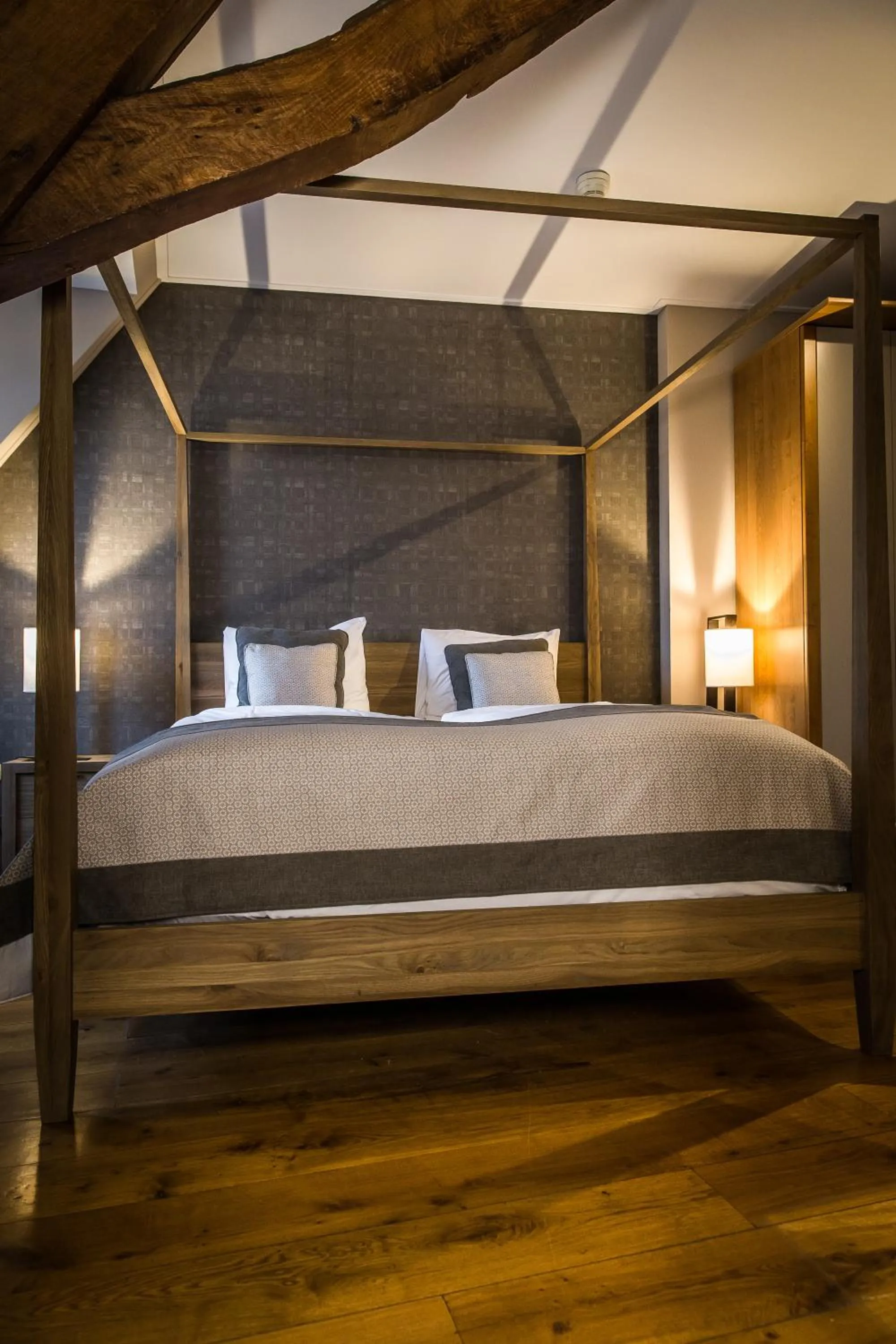 Bed in Hotel De Limbourg