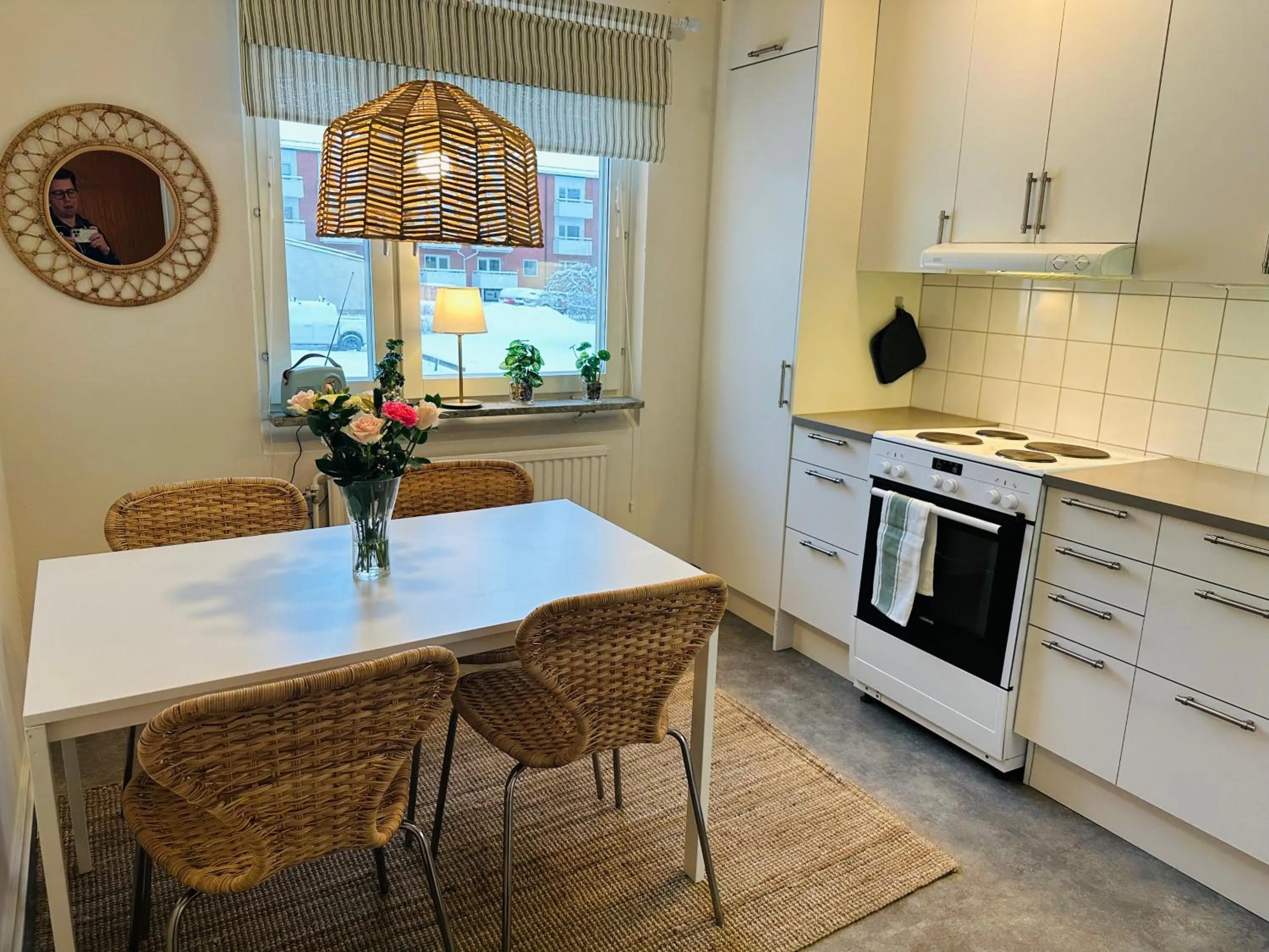 Kitchen or kitchenette in Prinshöjden Apartments - Katrineholm Central