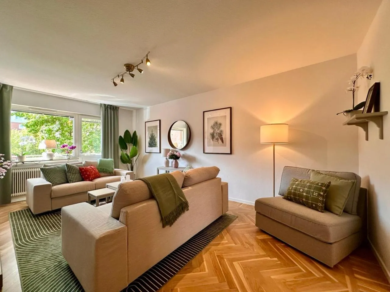 Living room in Prinshöjden Apartments - Katrineholm Central