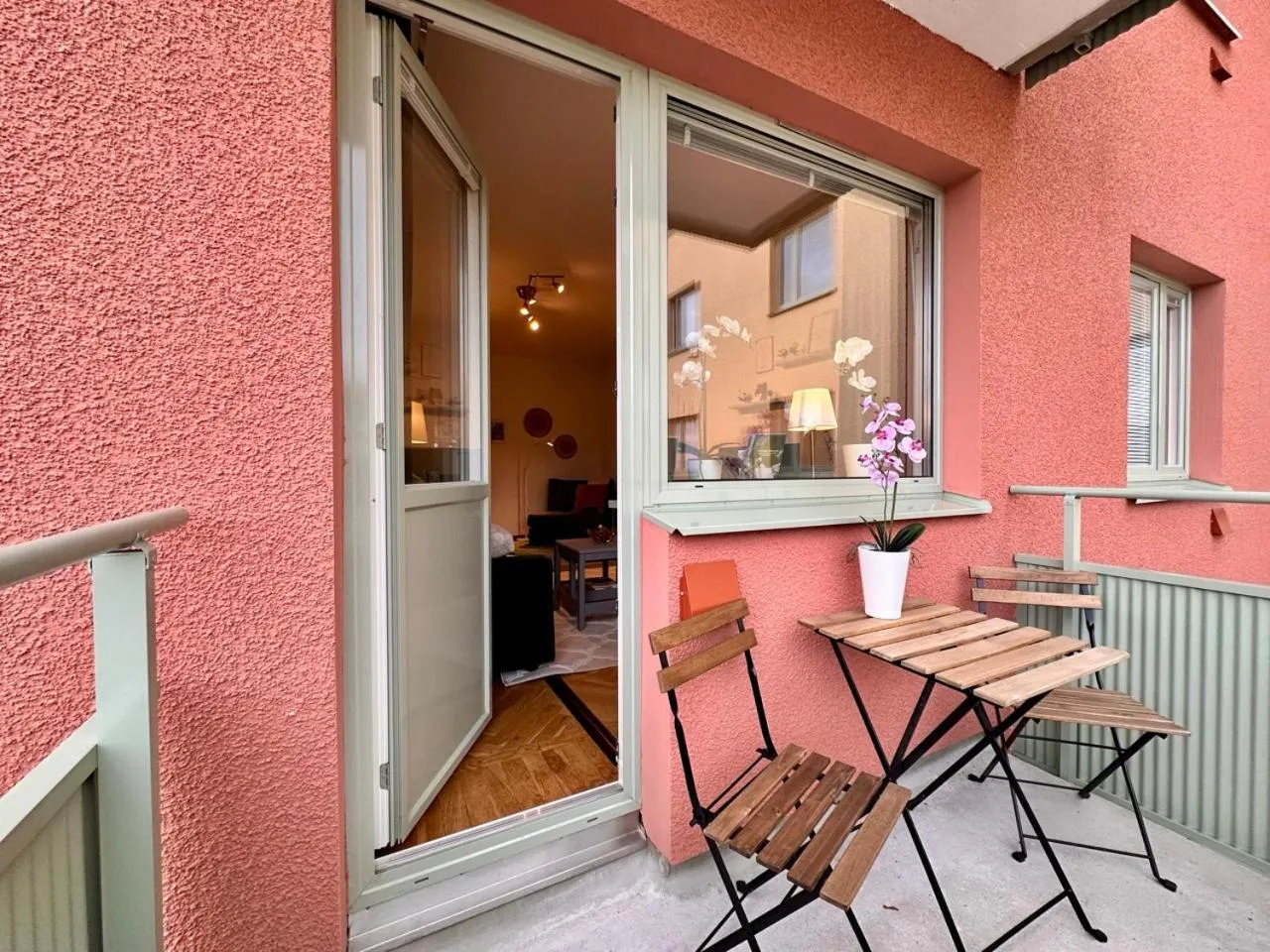Balcony/Terrace in Prinshöjden Apartments - Katrineholm Central
