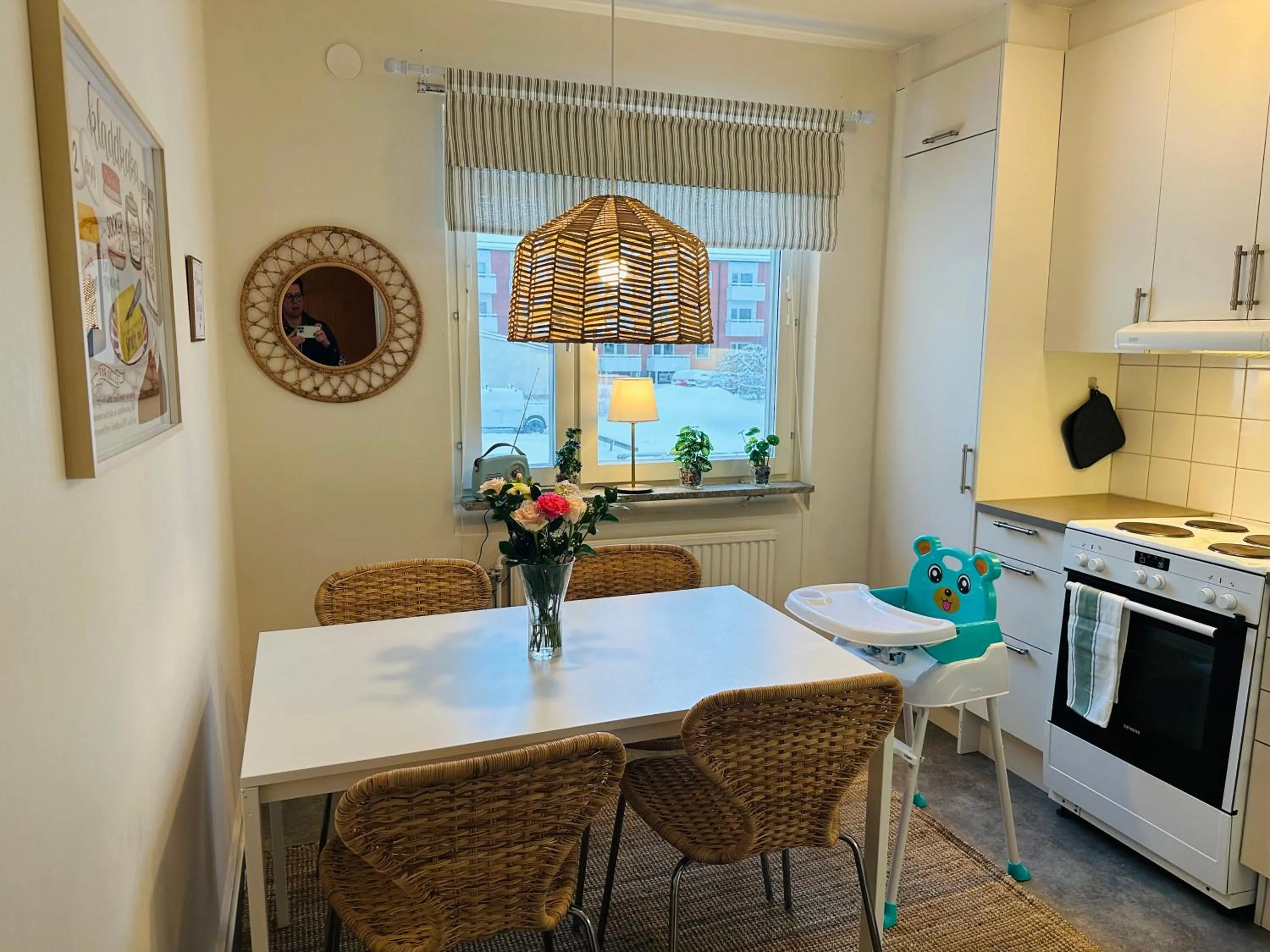 Kitchen or kitchenette in Prinshöjden Apartments - Katrineholm Central