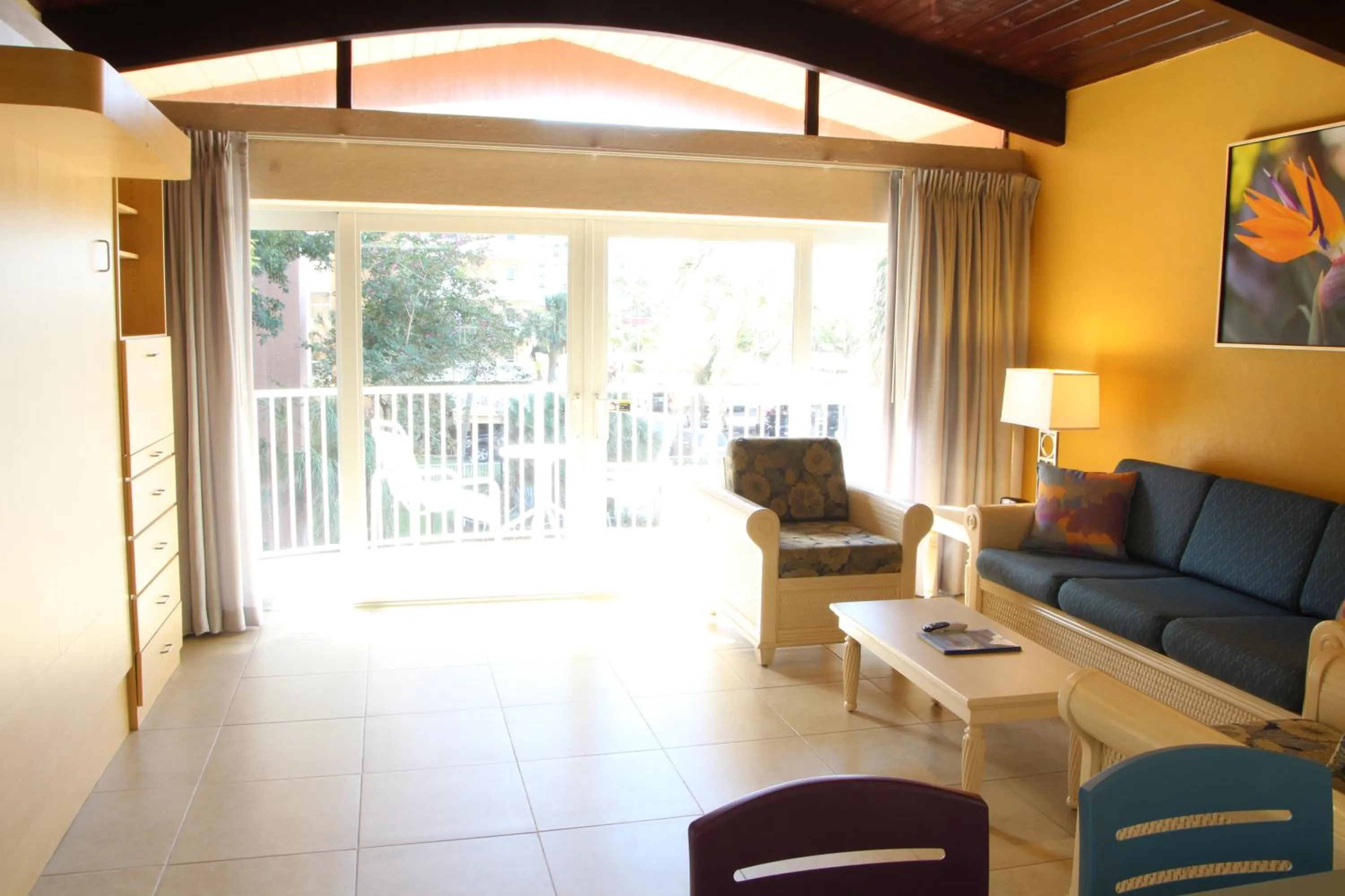 Living room in Canada House Pompano Beach