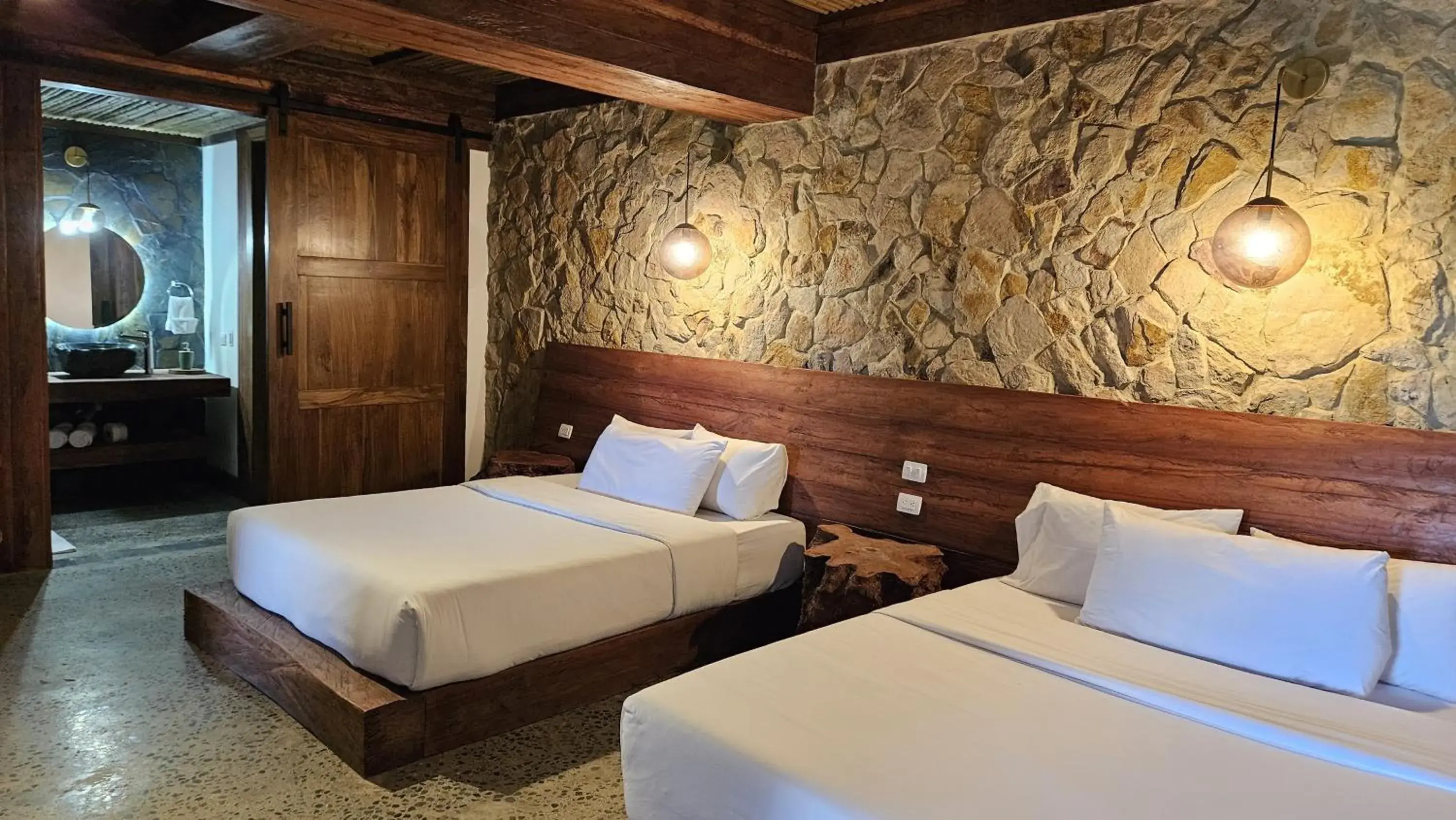 Family Room with Bath in Hotel El Cielo en la Tierra Family Room with Bath in Hotel El Cielo en la Tierra