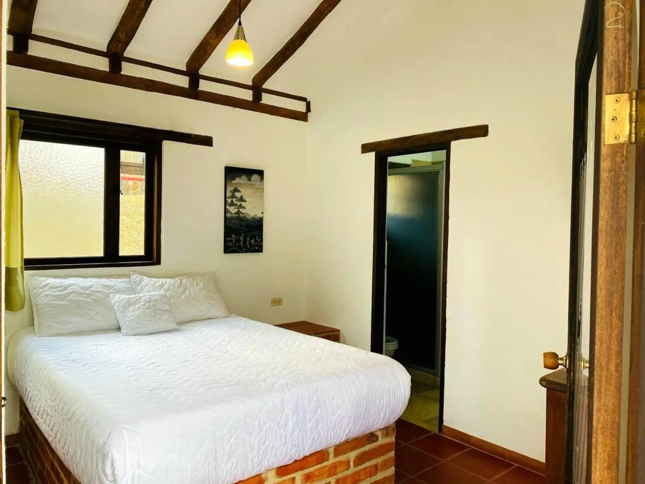 Bed in Hotel el Mirador Villa de Leyva