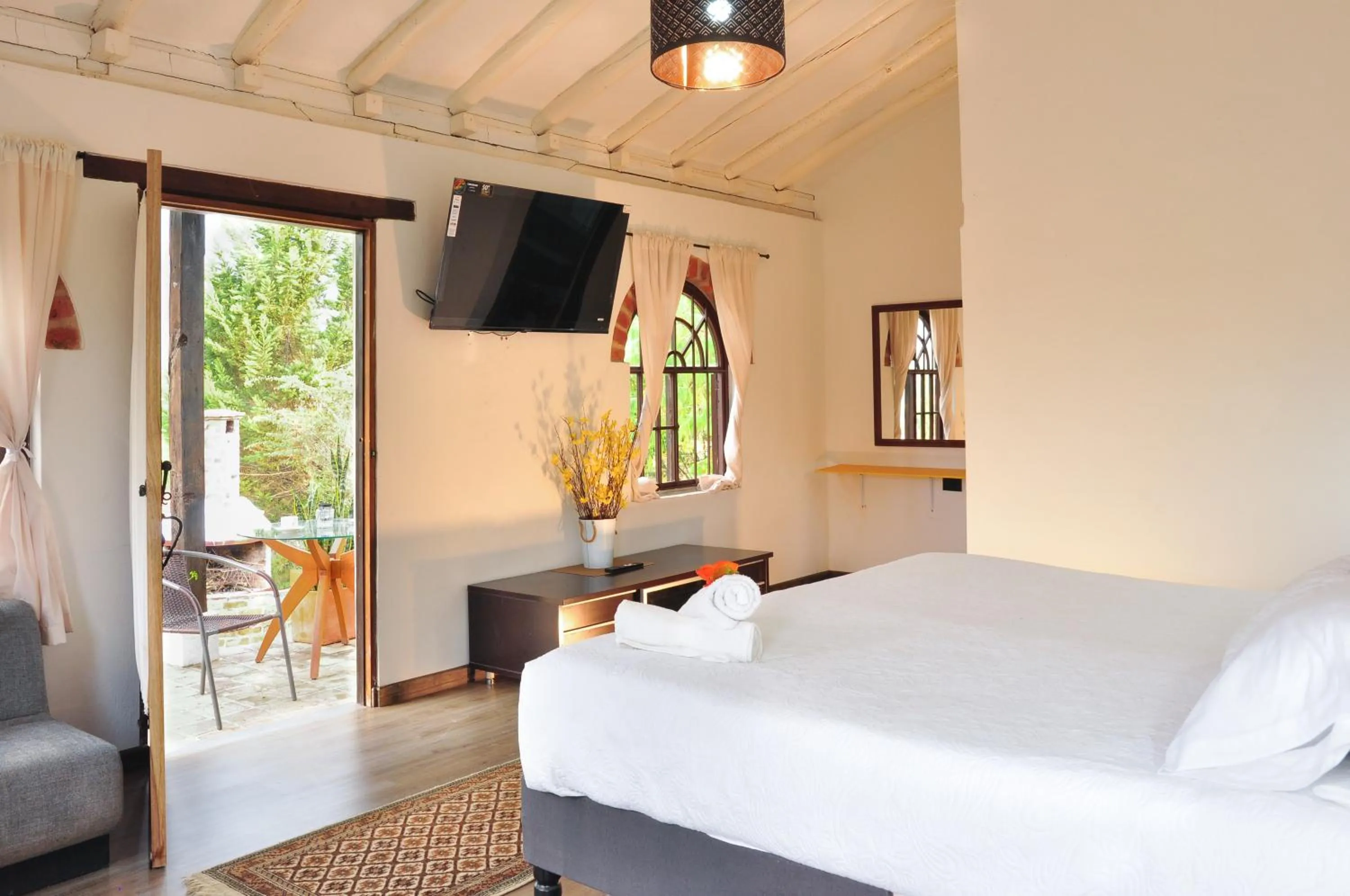 Photo of the whole room in Hotel el Mirador Villa de Leyva