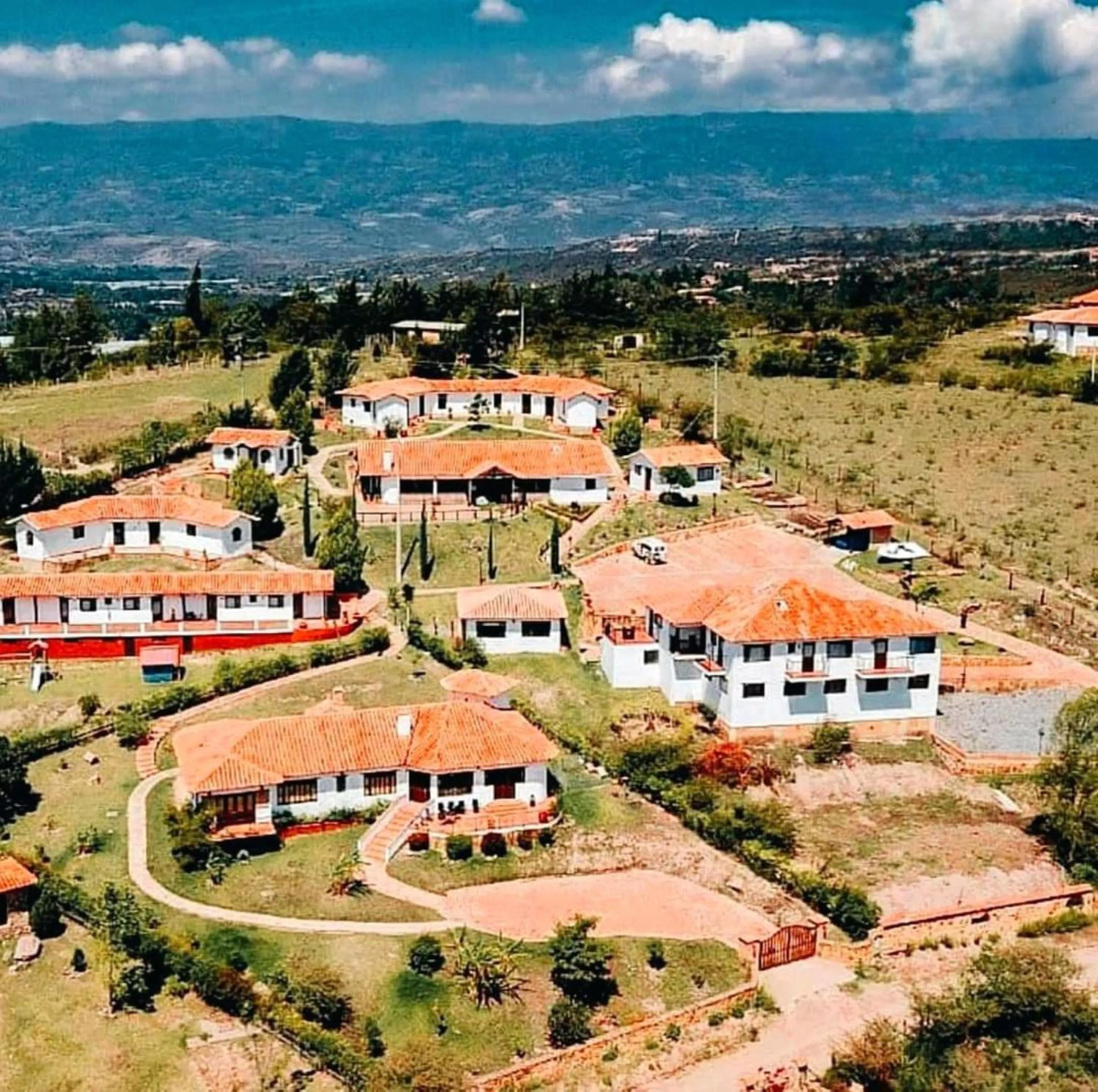 Bird's eye view in Hotel el Mirador Villa de Leyva