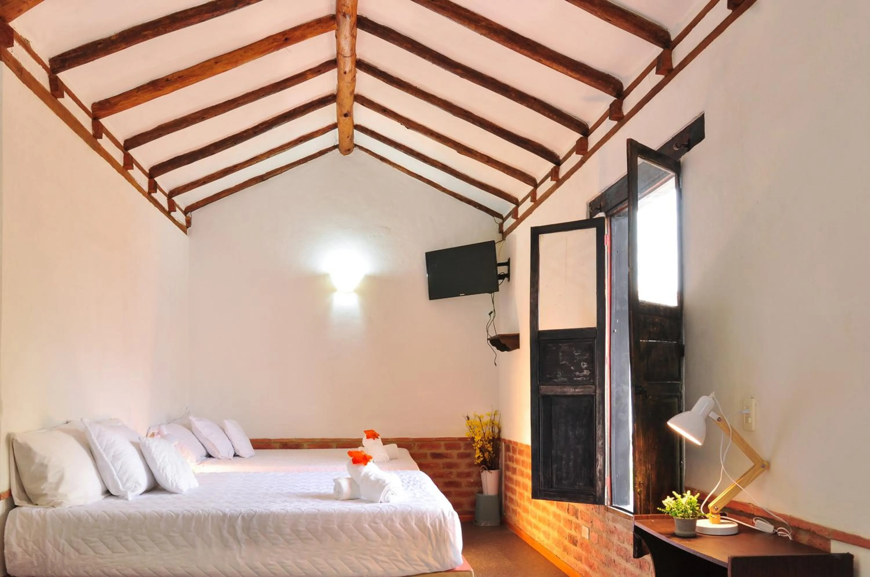 Photo of the whole room in Hotel el Mirador Villa de Leyva