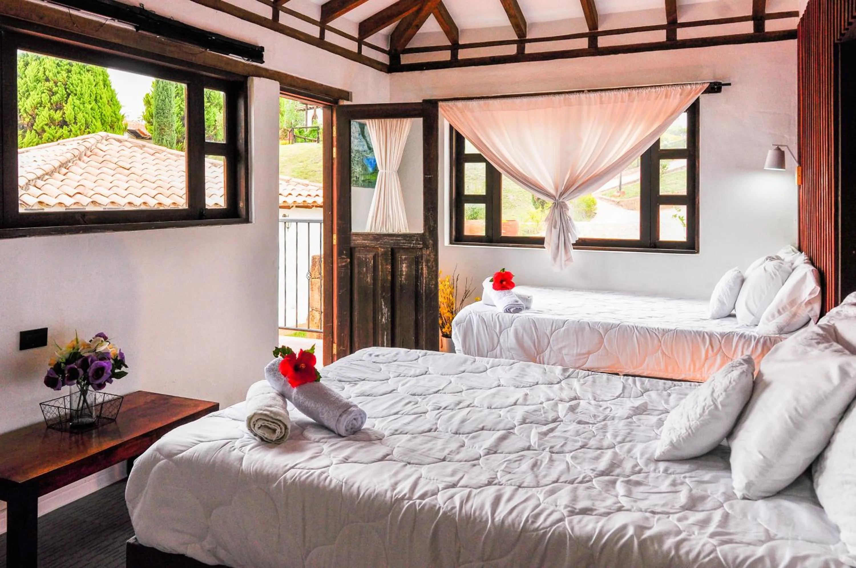 Photo of the whole room in Hotel el Mirador Villa de Leyva