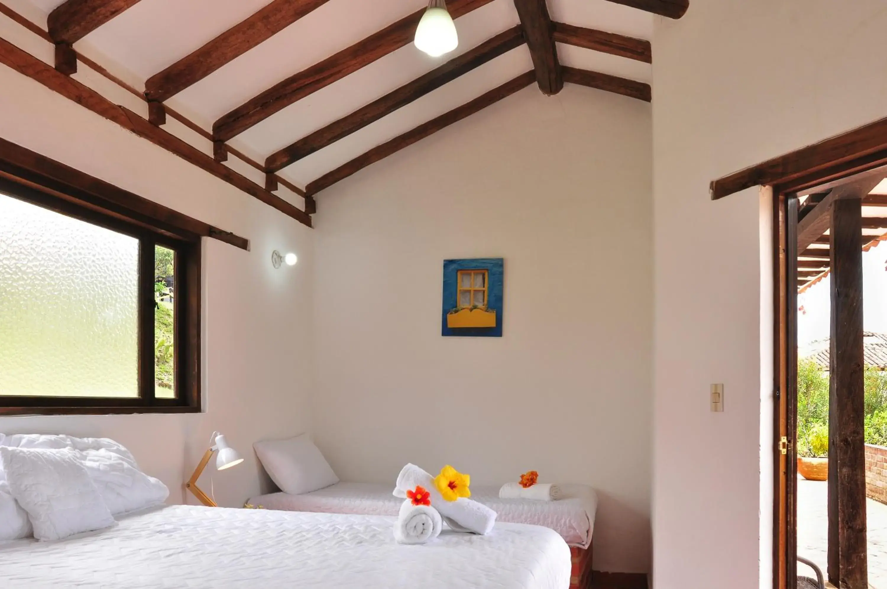Triple Room in Hotel el Mirador Villa de Leyva Triple Room in Hotel el Mirador Villa de Leyva
