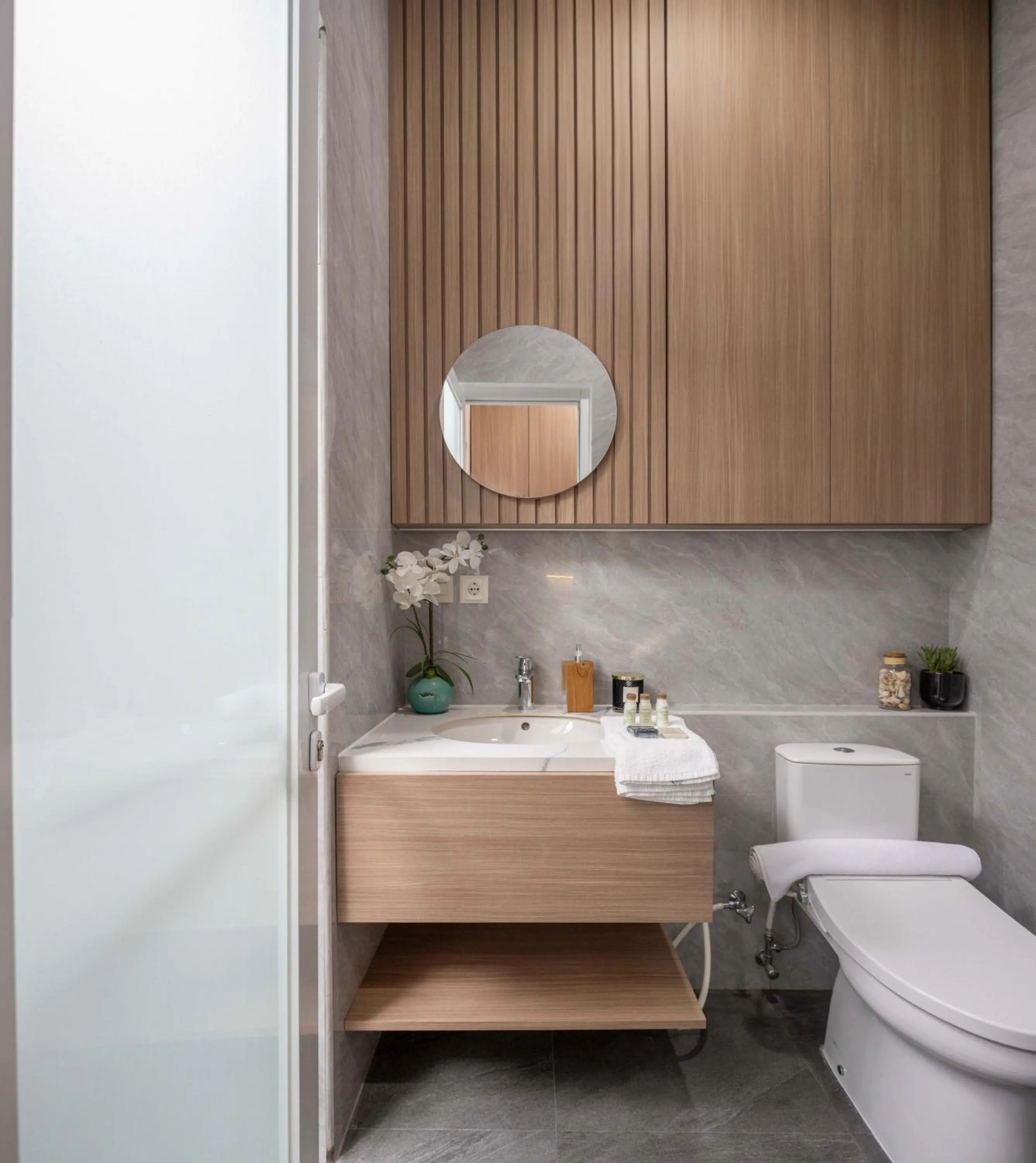 Bathroom in Verdant Bali Sekar Sari