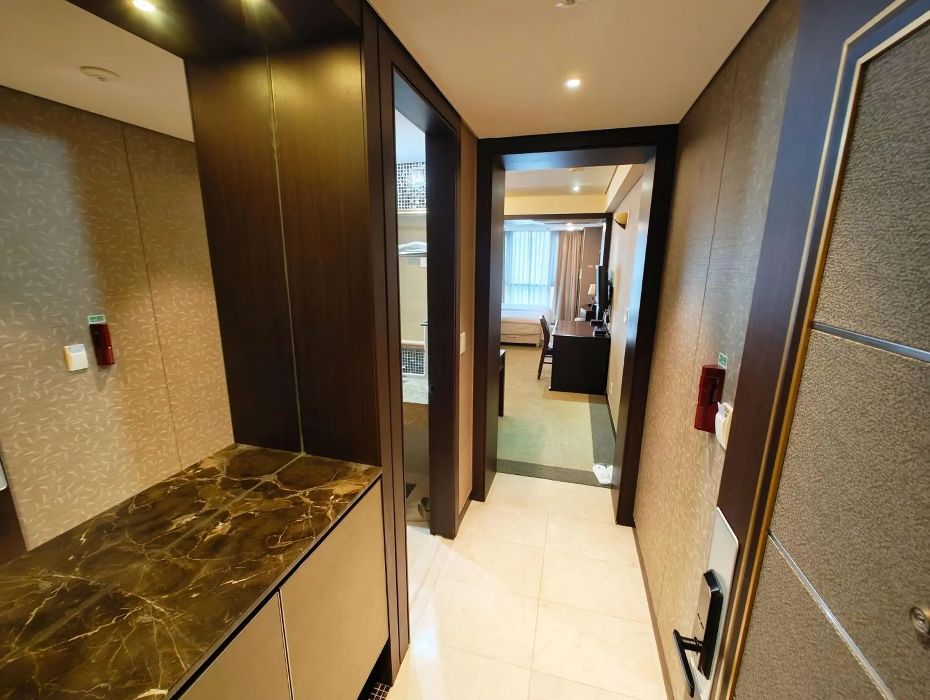 Facade/entrance in W Residence Hotel Centum City Facade/entrance in W Residence Hotel Centum City