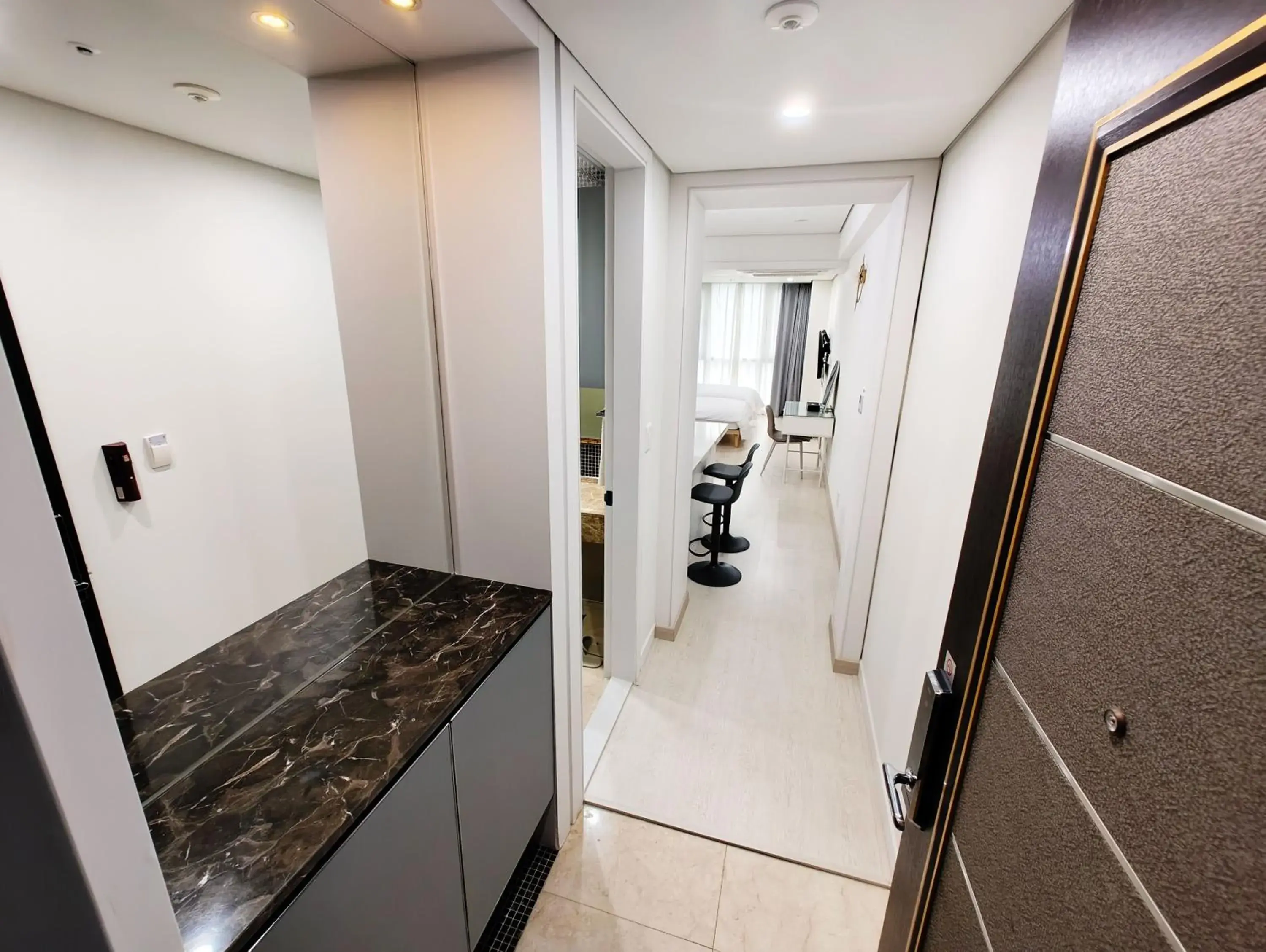 Facade/entrance in W Residence Hotel Centum City Facade/entrance in W Residence Hotel Centum City