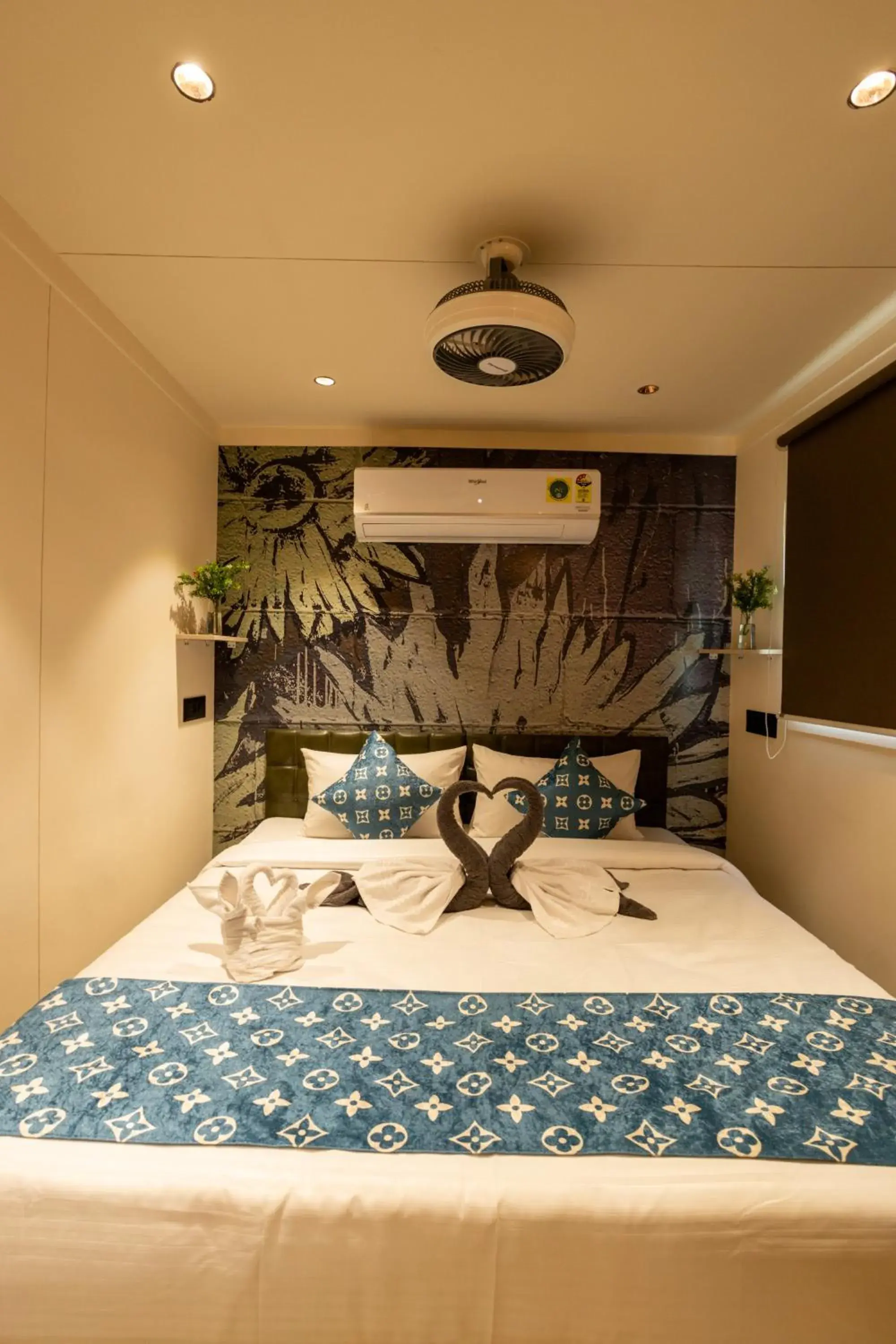 Bed in Click Hotel Mundra Bed in Click Hotel Mundra