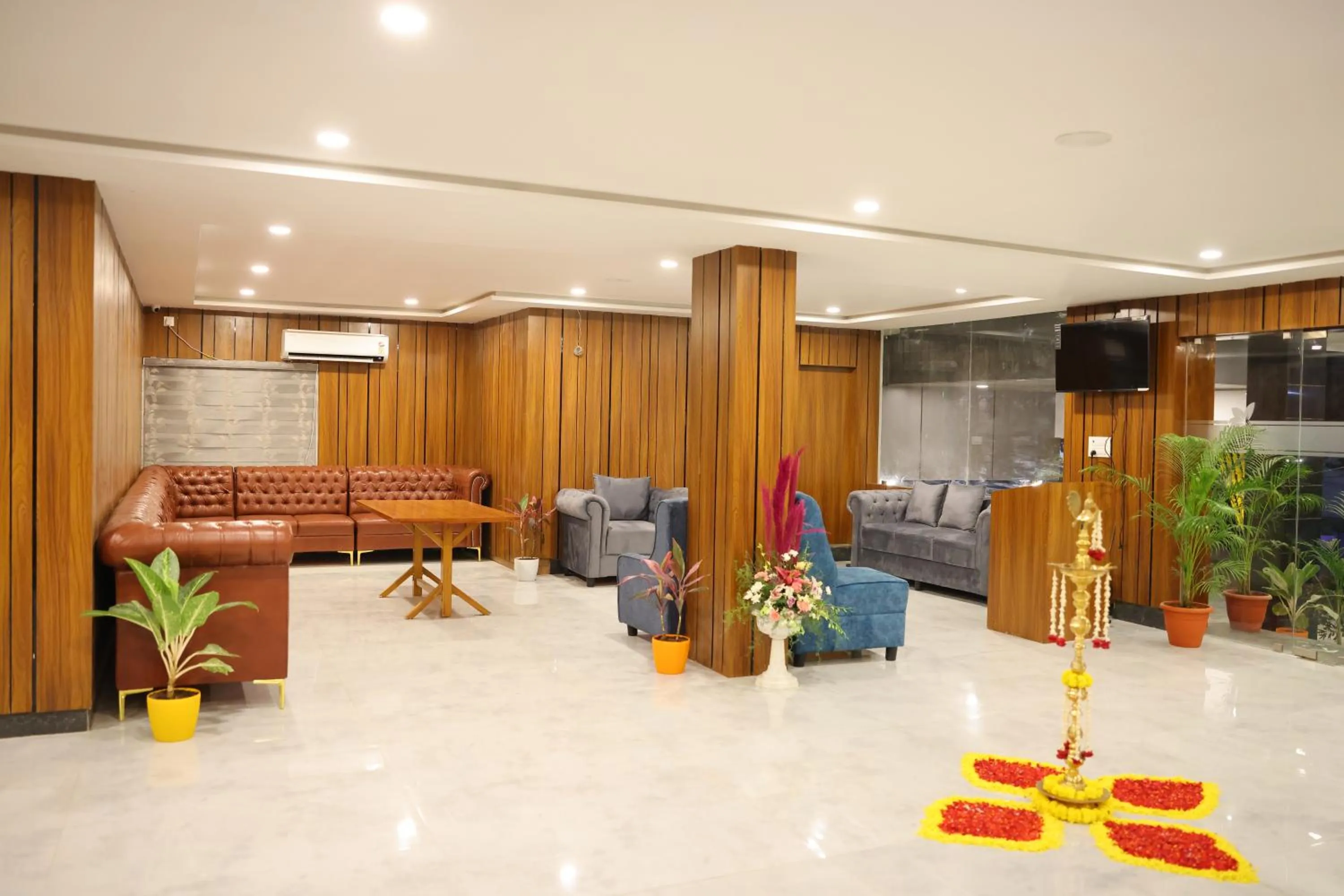 Living room in HOTEL GRAND ORCHID