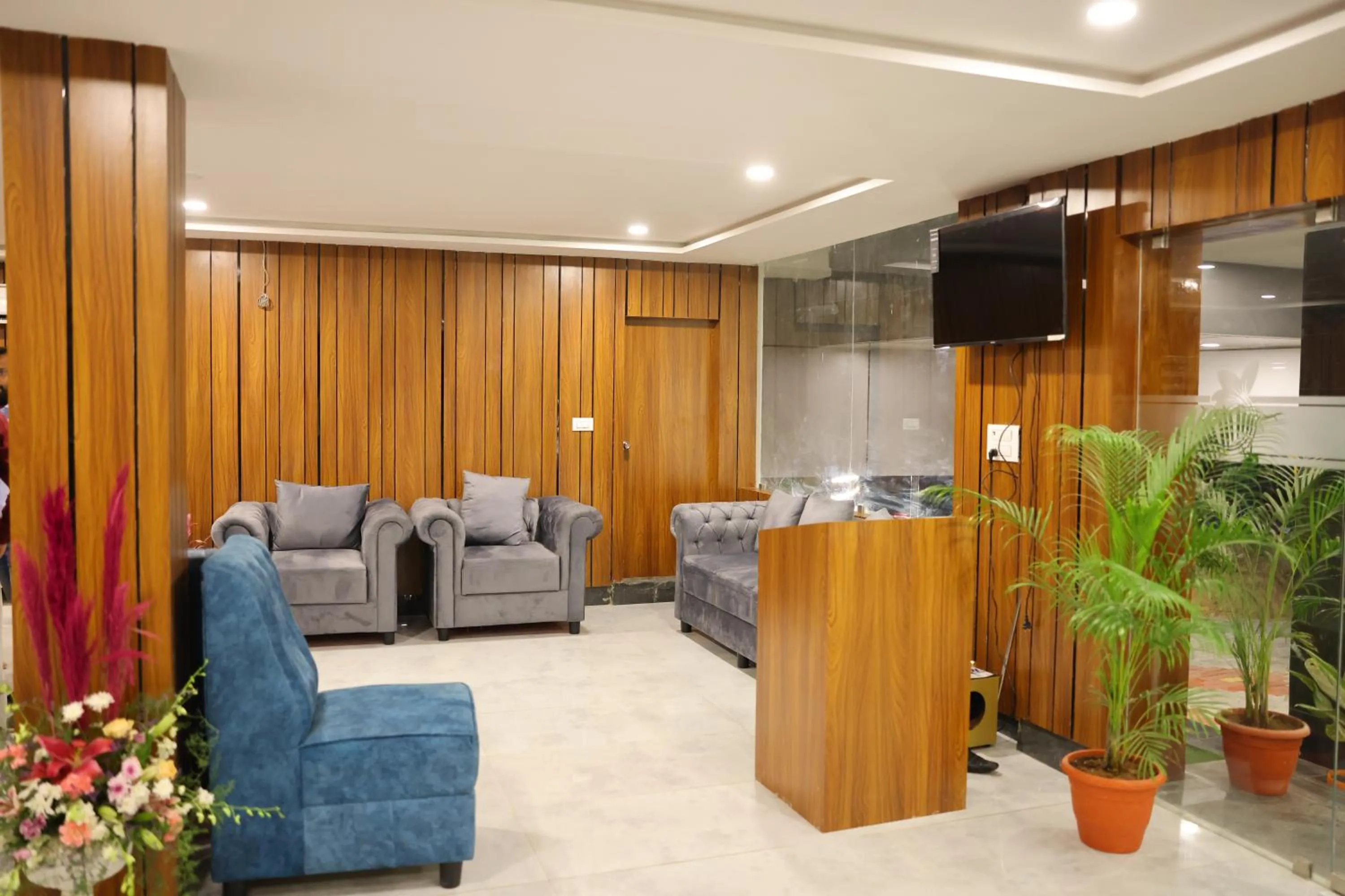 Seating area in HOTEL GRAND ORCHID