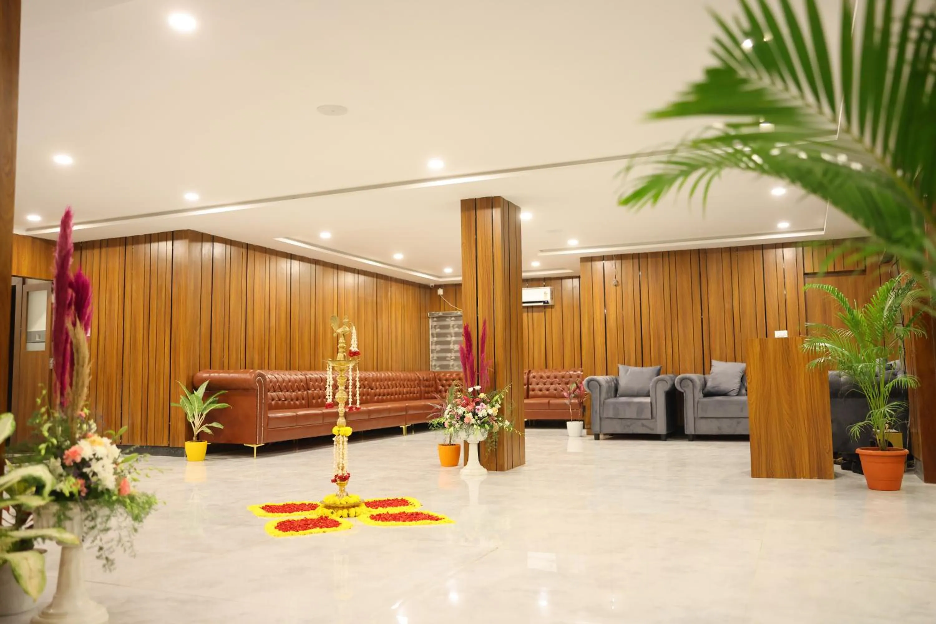 Seating area in HOTEL GRAND ORCHID