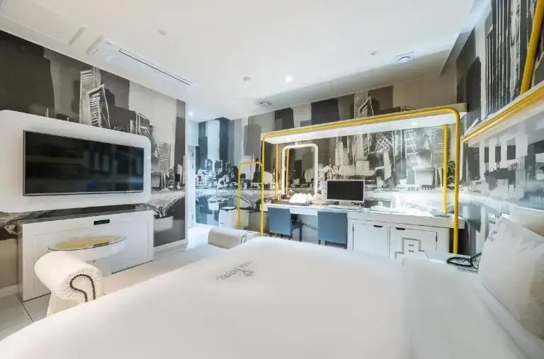 Bed in Zara Hotel Peace Square Bed in Zara Hotel Peace Square