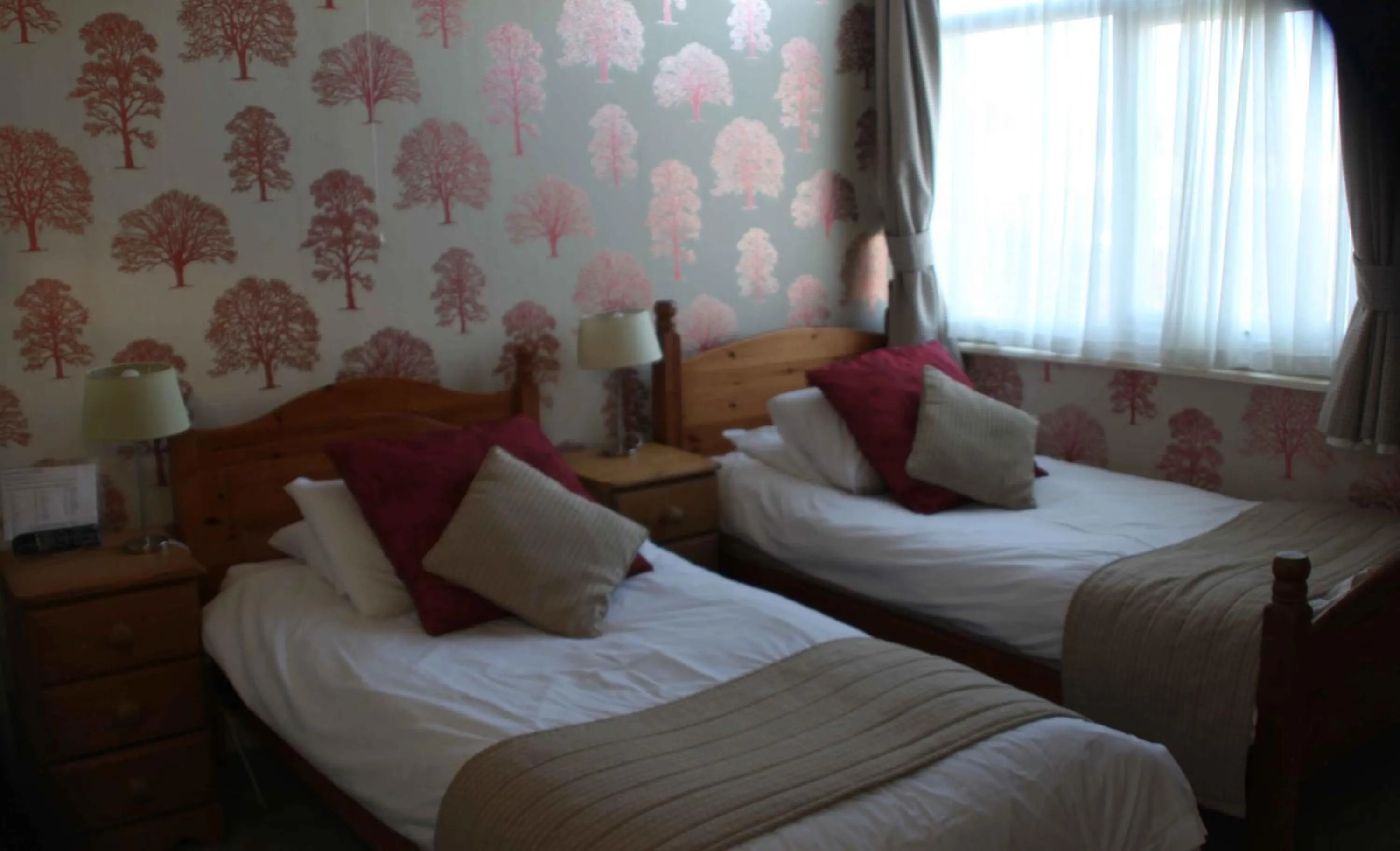 Bed in The Dog & Partridge Country Inn