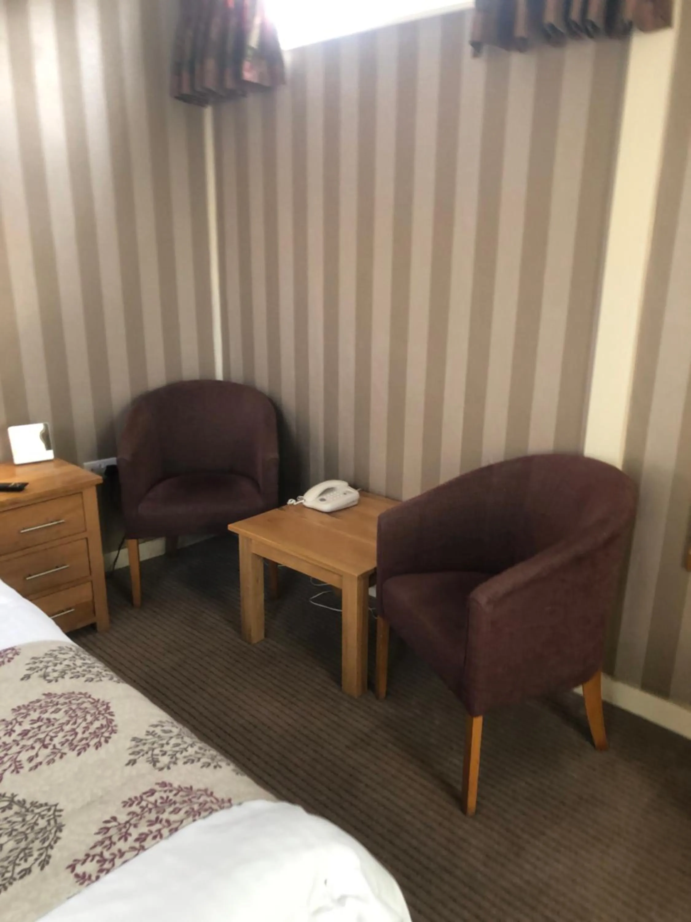 Bed in The Dog & Partridge Country Inn