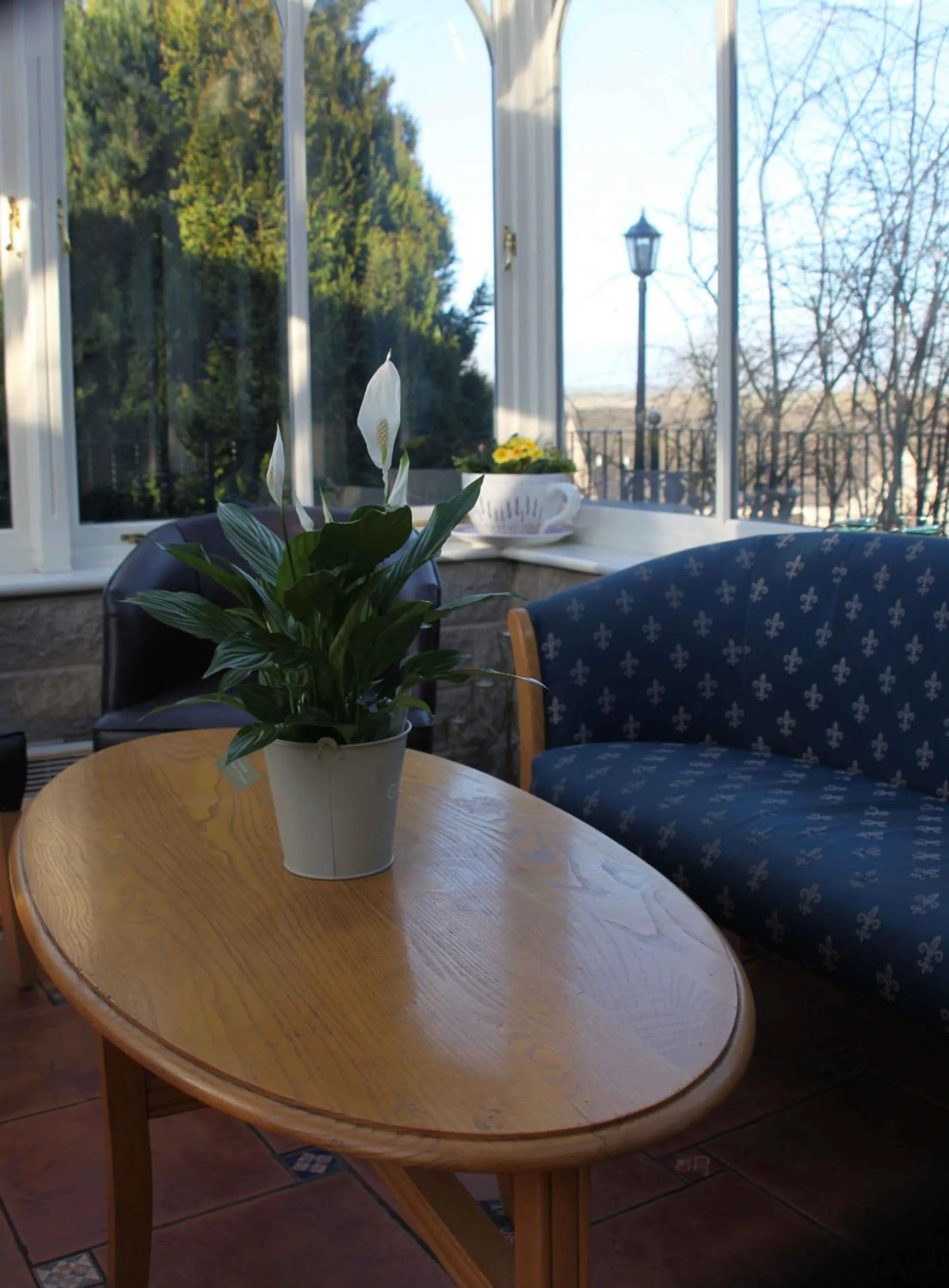 Decorative detail in The Dog & Partridge Country Inn
