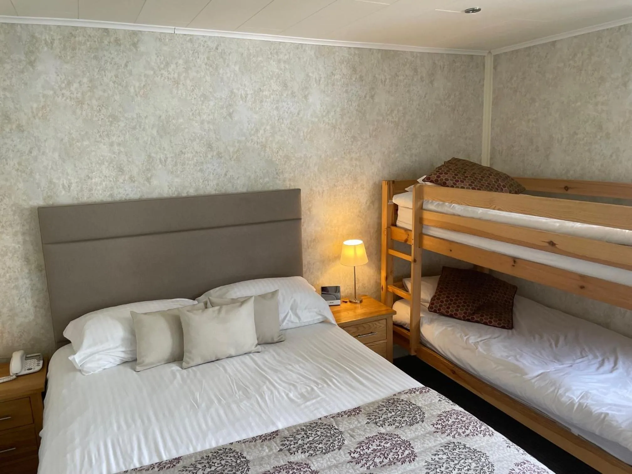 Bed in The Dog & Partridge Country Inn