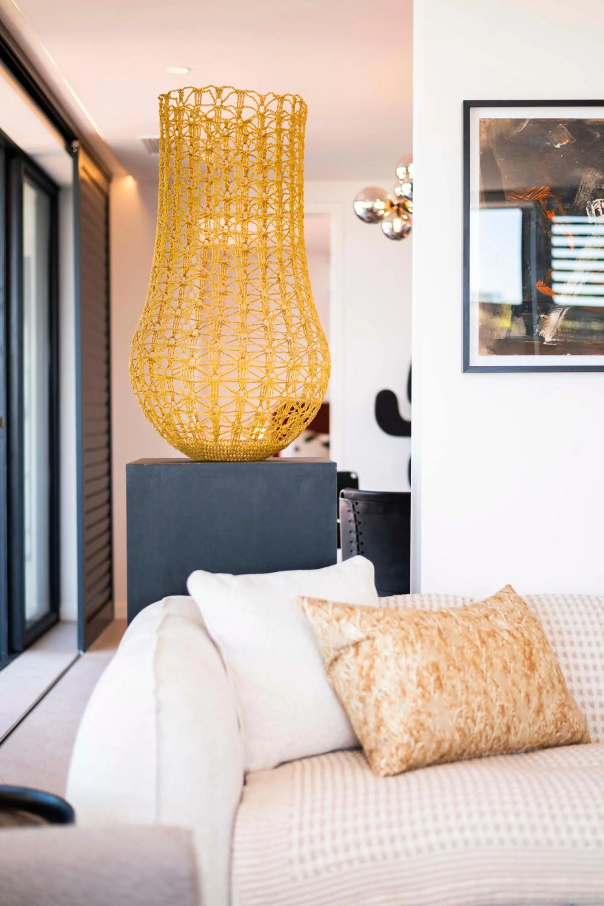 Decorative detail, Bed in Xenia Aparthotel by Totalstay