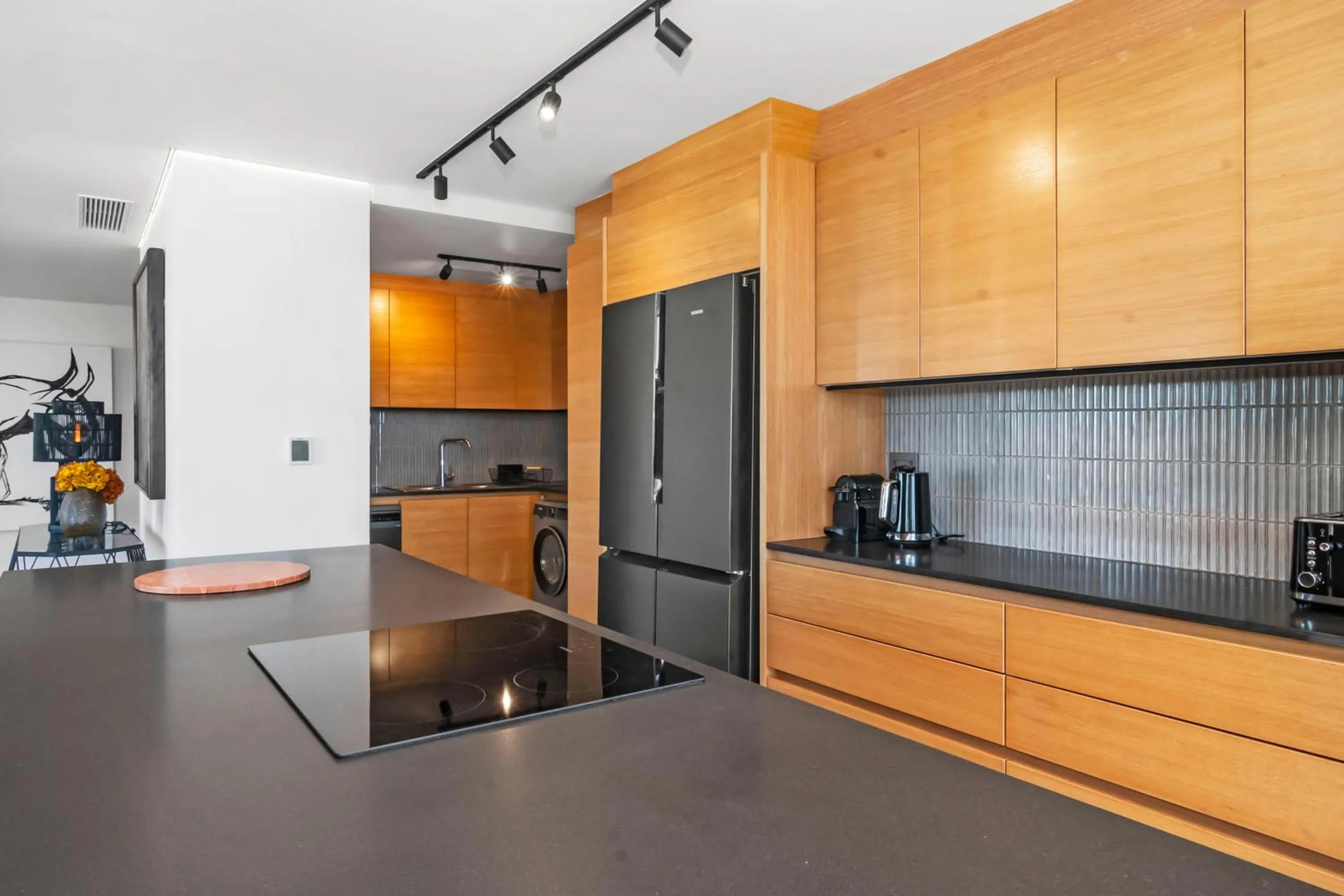 Kitchen or kitchenette in Xenia Aparthotel by Totalstay