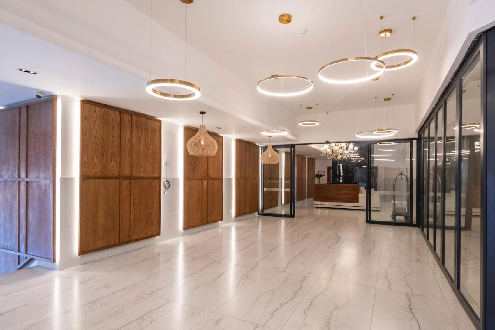 Lobby or reception in Xenia Aparthotel by Totalstay