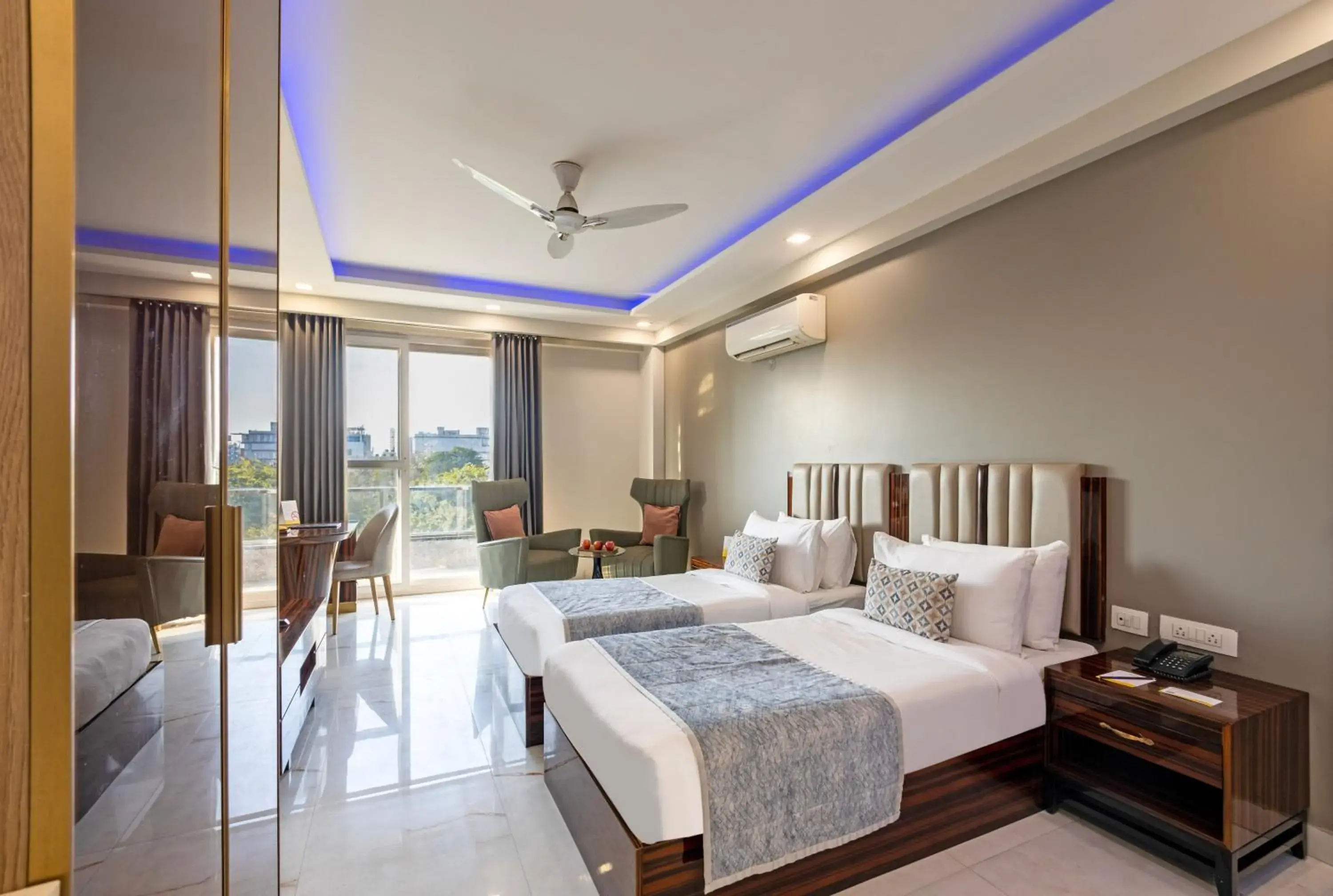 Bedroom, Bed in Hotel Bawa Gurgaon Medanta Bedroom, Bed in Hotel Bawa Gurgaon Medanta
