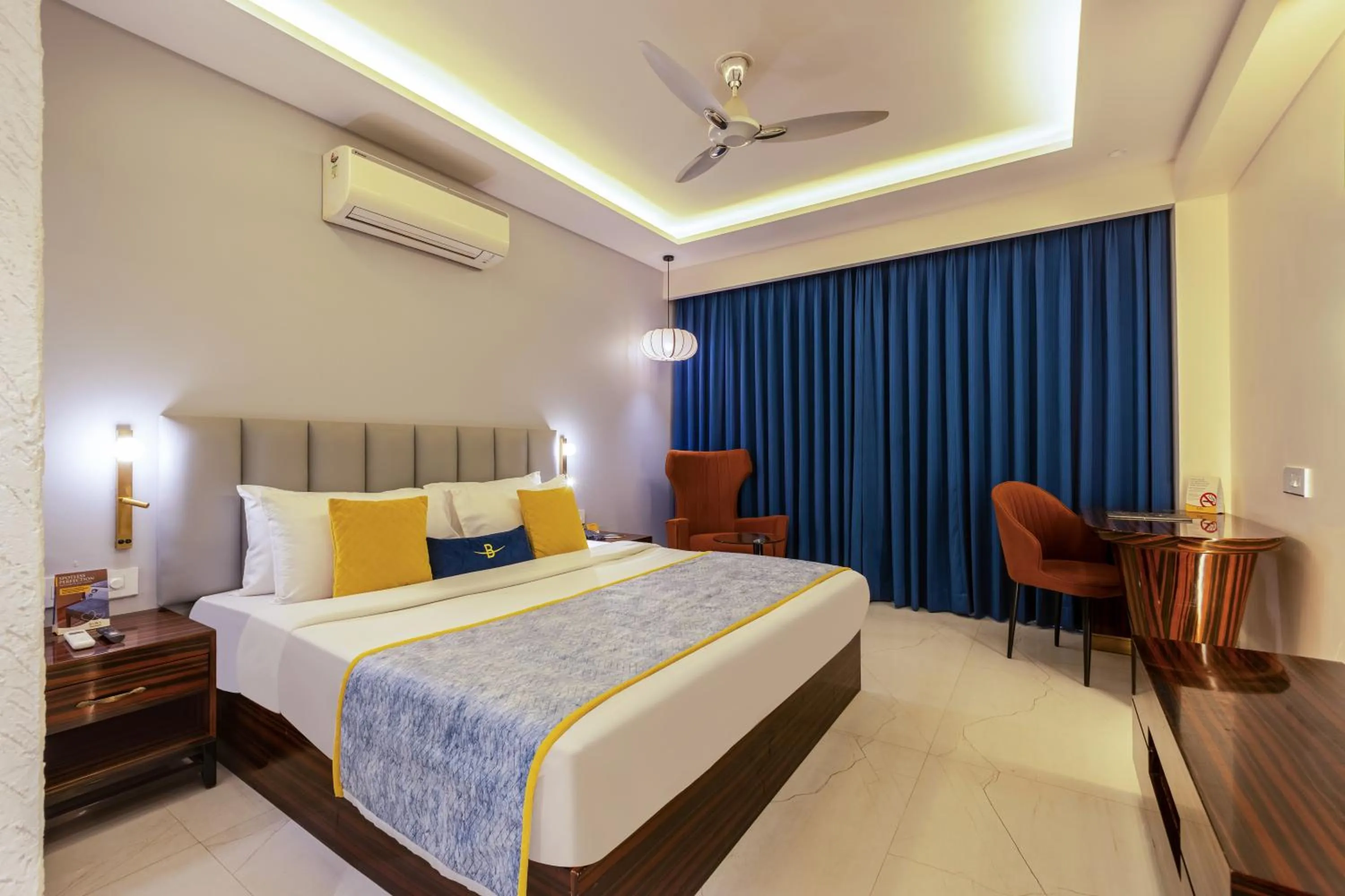 Bed in Hotel Bawa Gurgaon Medanta