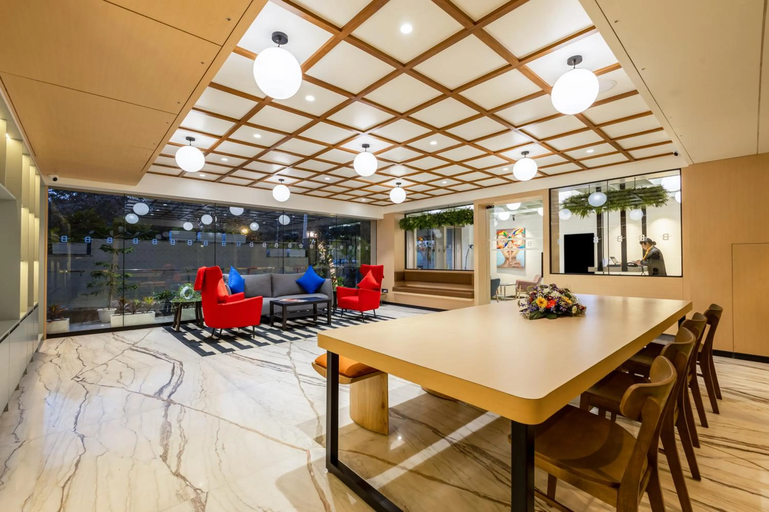 Lobby or reception in Hotel Bawa Gurgaon Medanta