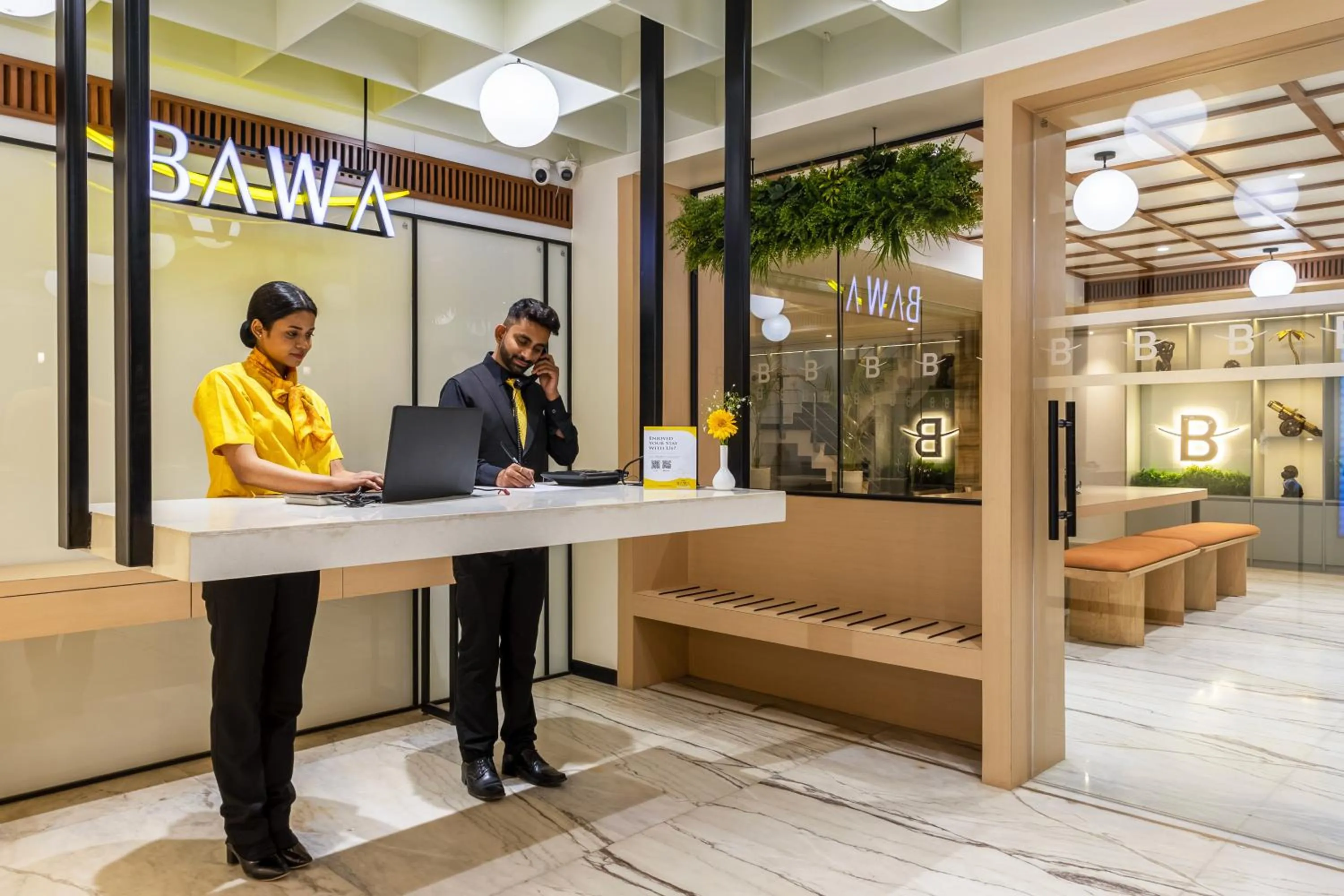 Lobby or reception in Hotel Bawa Gurgaon Medanta