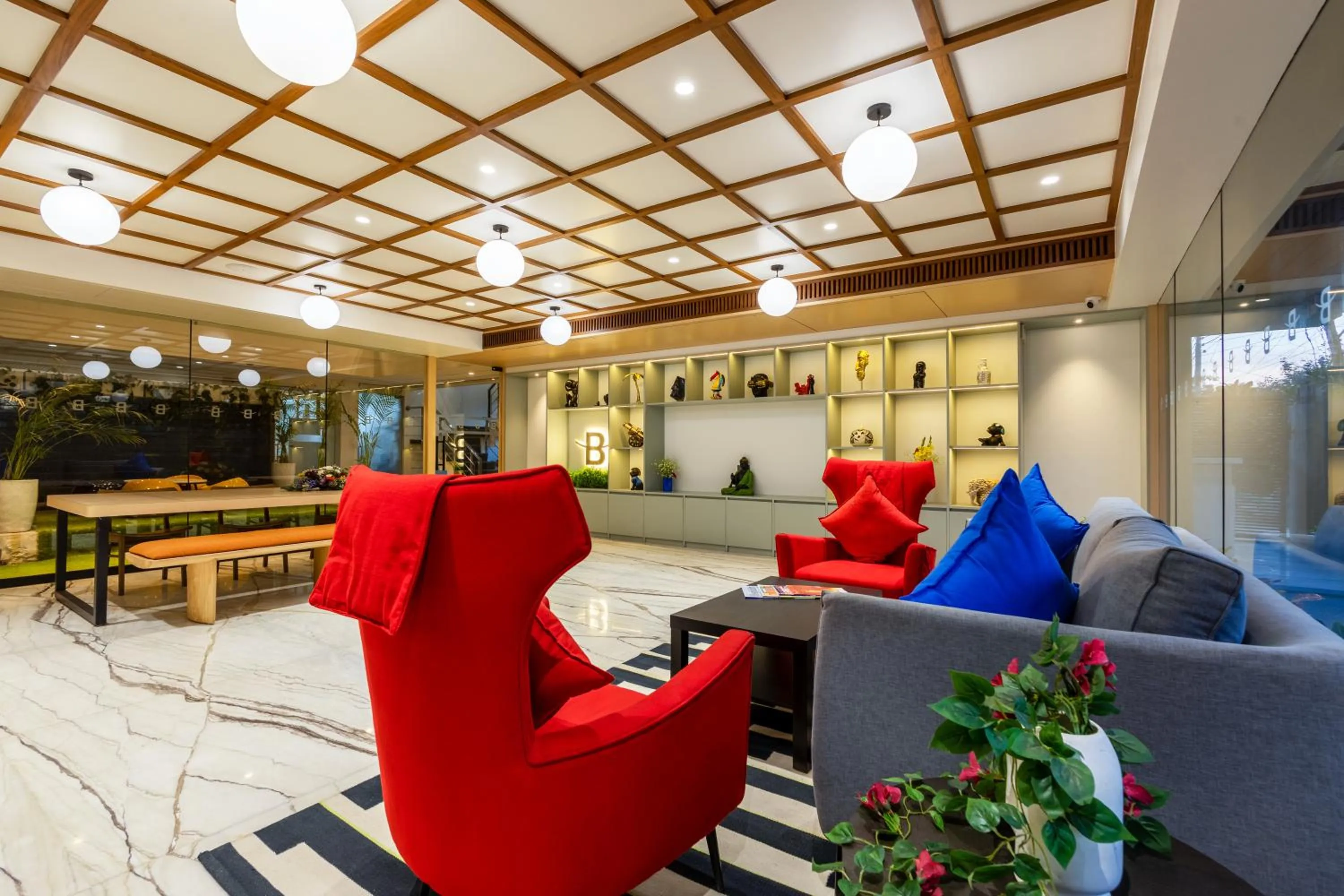 Lobby or reception in Hotel Bawa Gurgaon Medanta