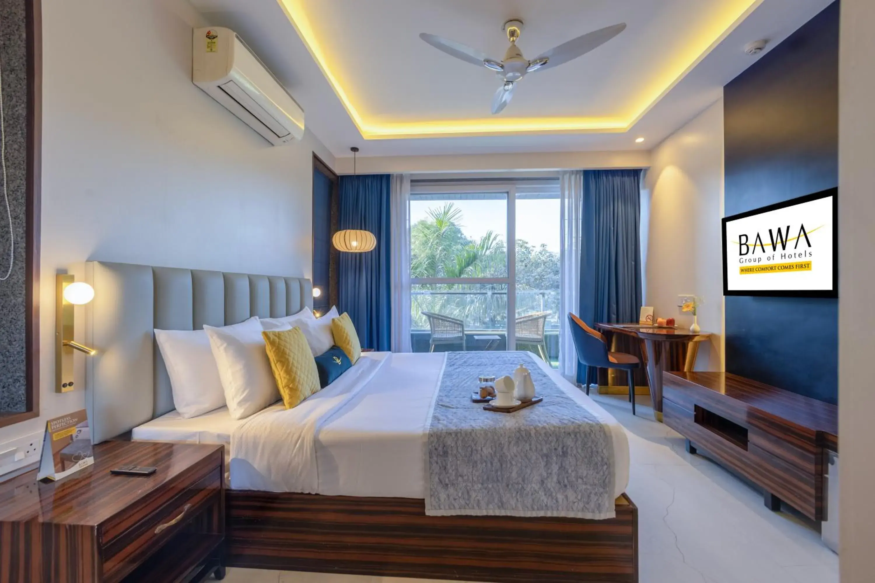 Bed in Hotel Bawa Gurgaon Medanta Bed in Hotel Bawa Gurgaon Medanta