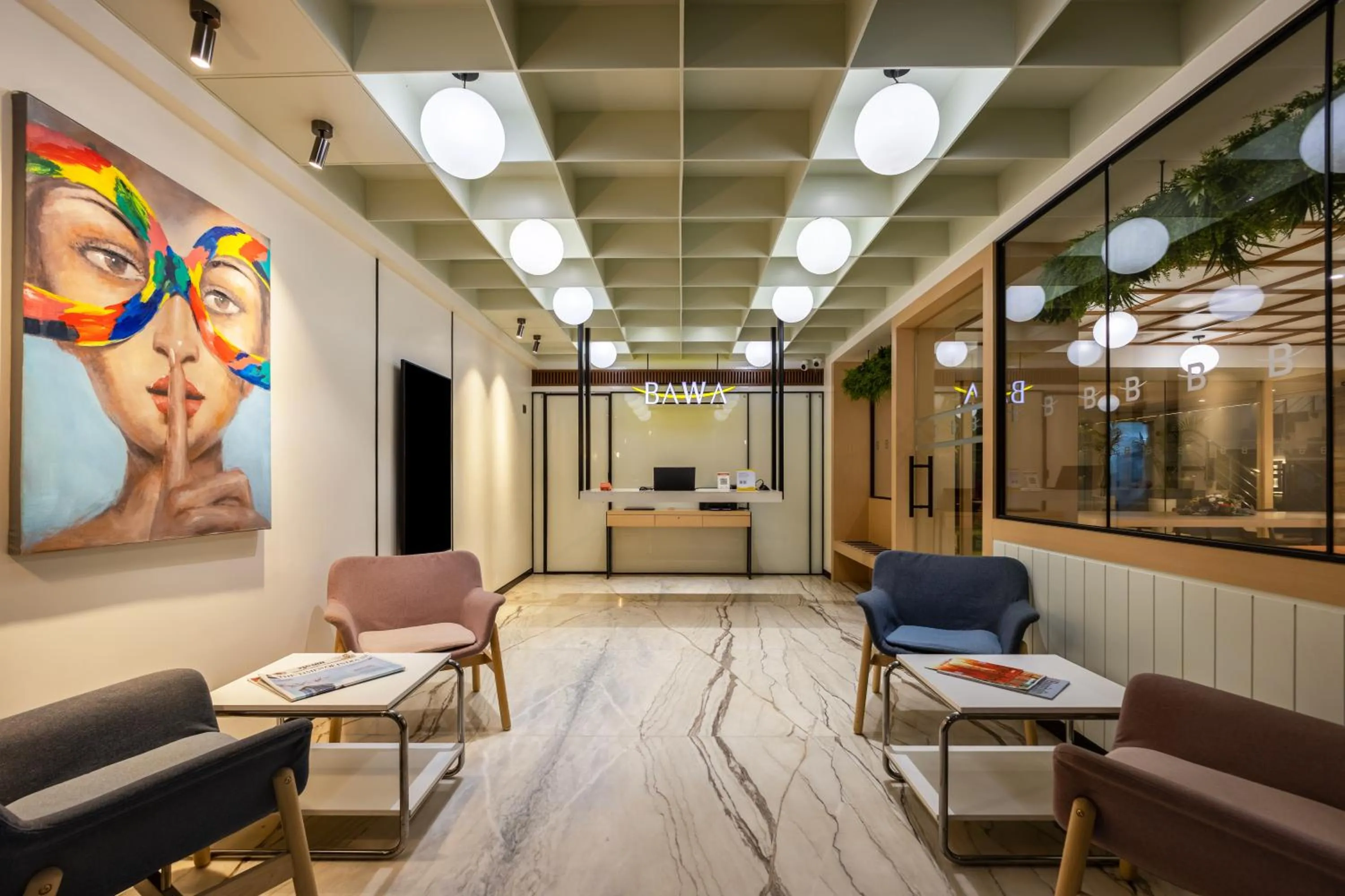 Lobby or reception in Hotel Bawa Gurgaon Medanta