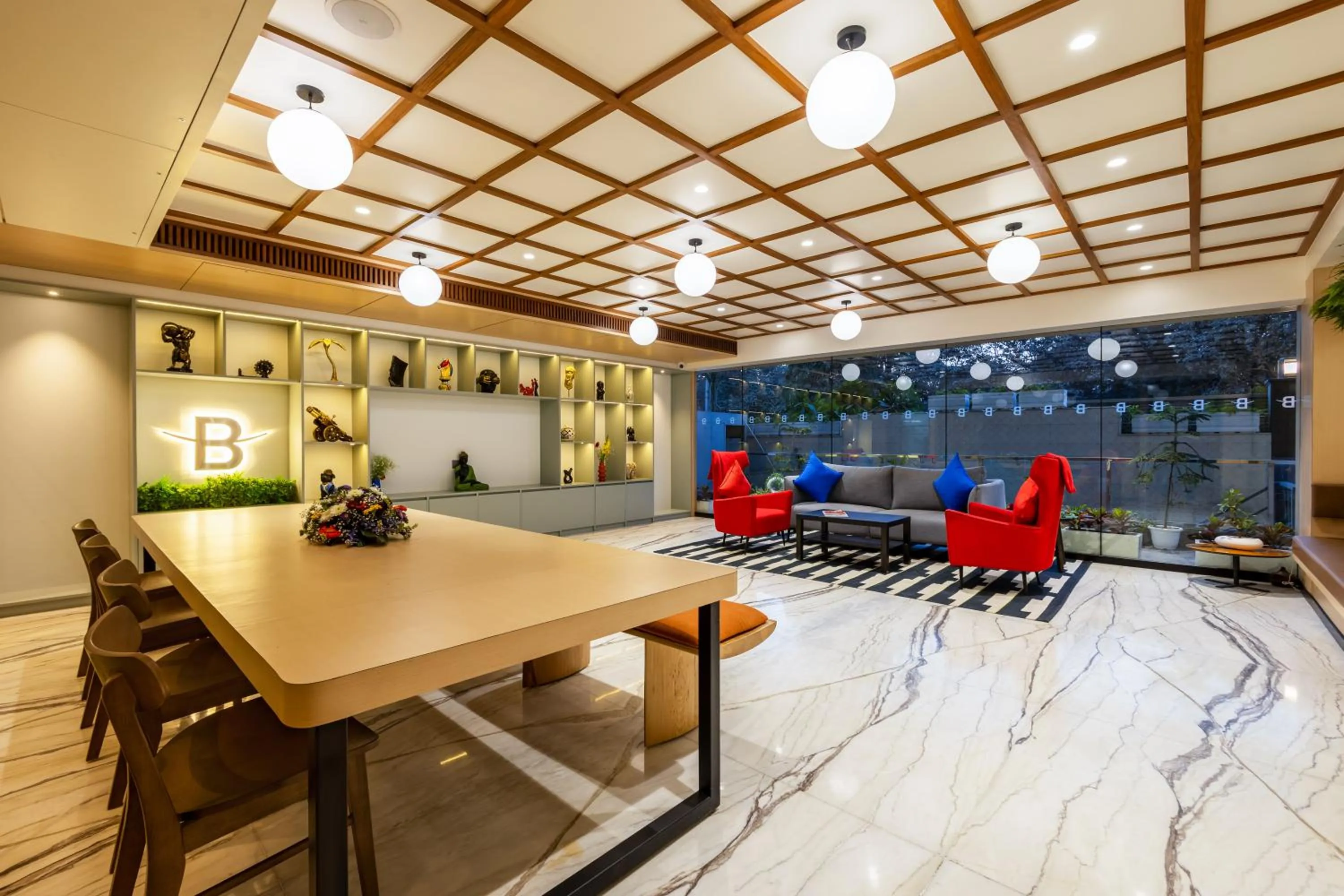 Lobby or reception in Hotel Bawa Gurgaon Medanta