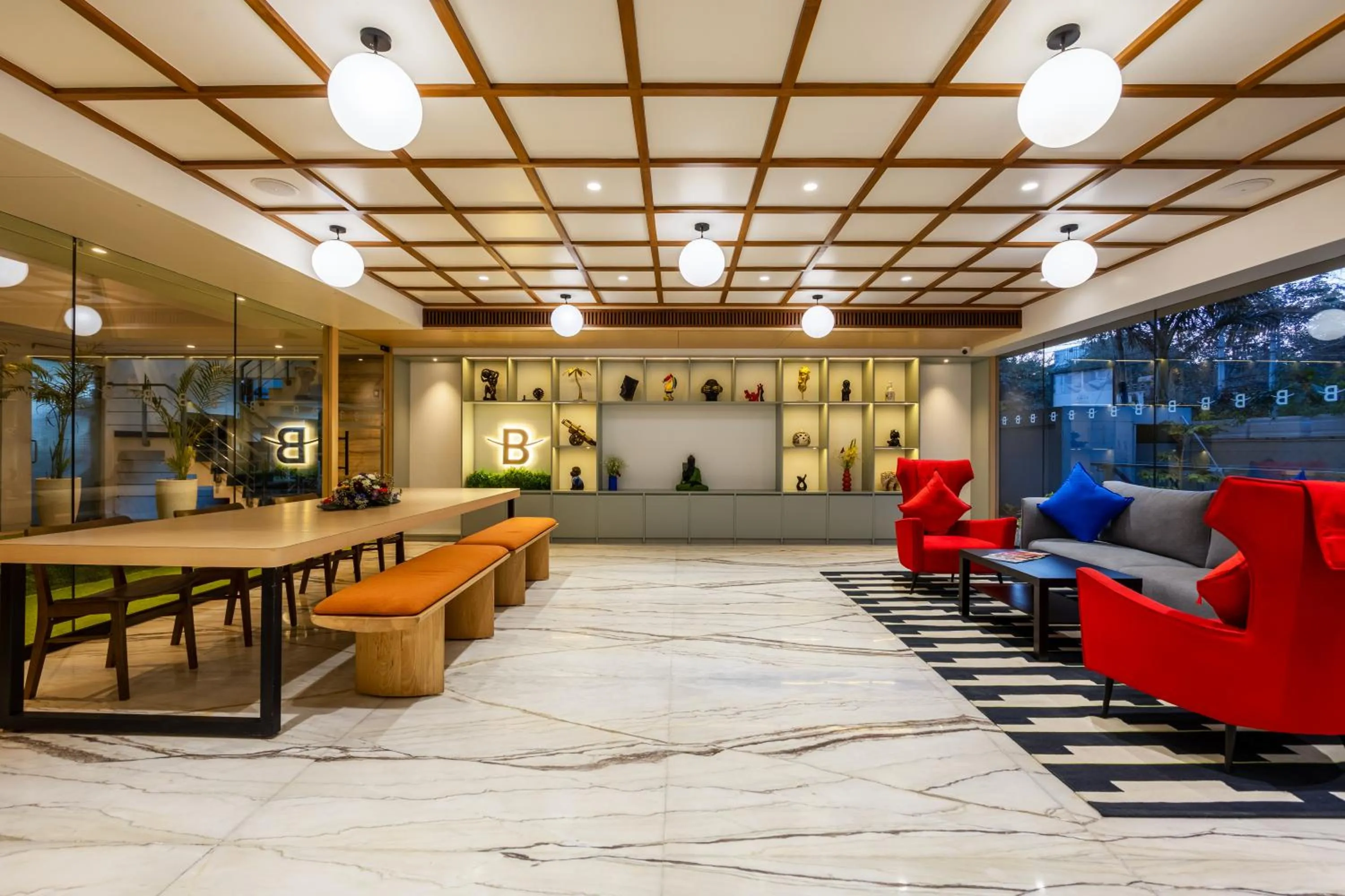 Lobby or reception in Hotel Bawa Gurgaon Medanta