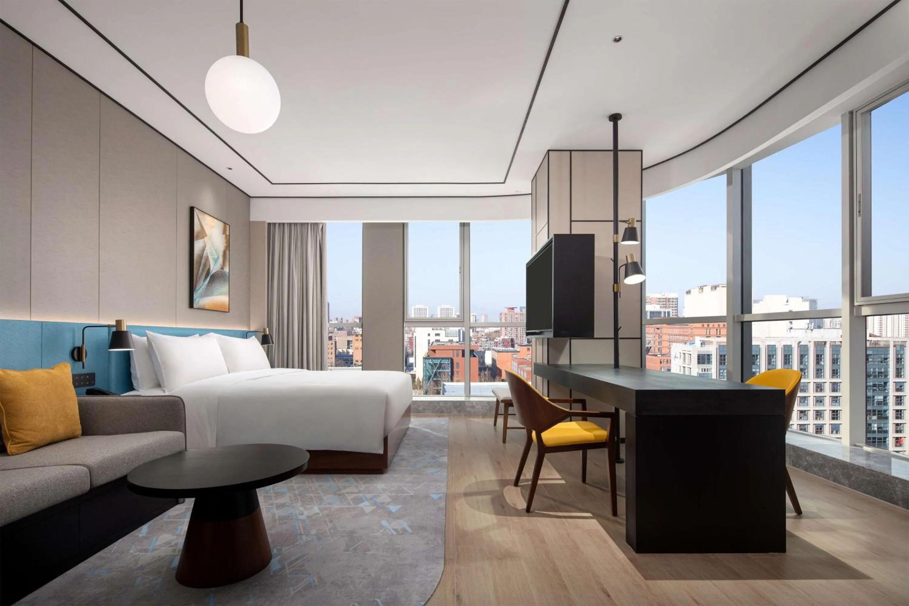 Bedroom in Hilton Garden Inn Beijing Daxing Jinyuan Road