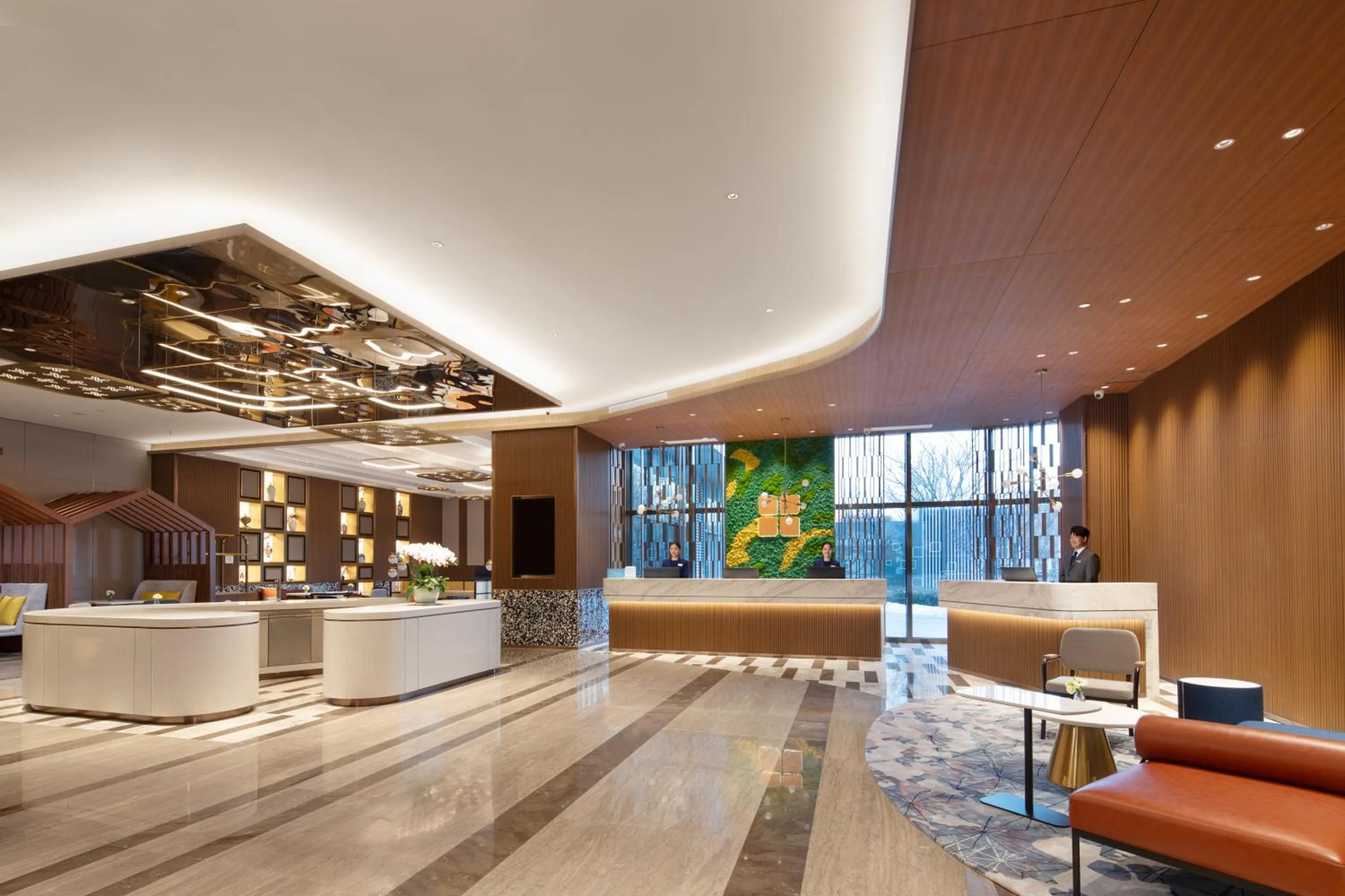 Lobby or reception in Hilton Garden Inn Beijing Daxing Jinyuan Road