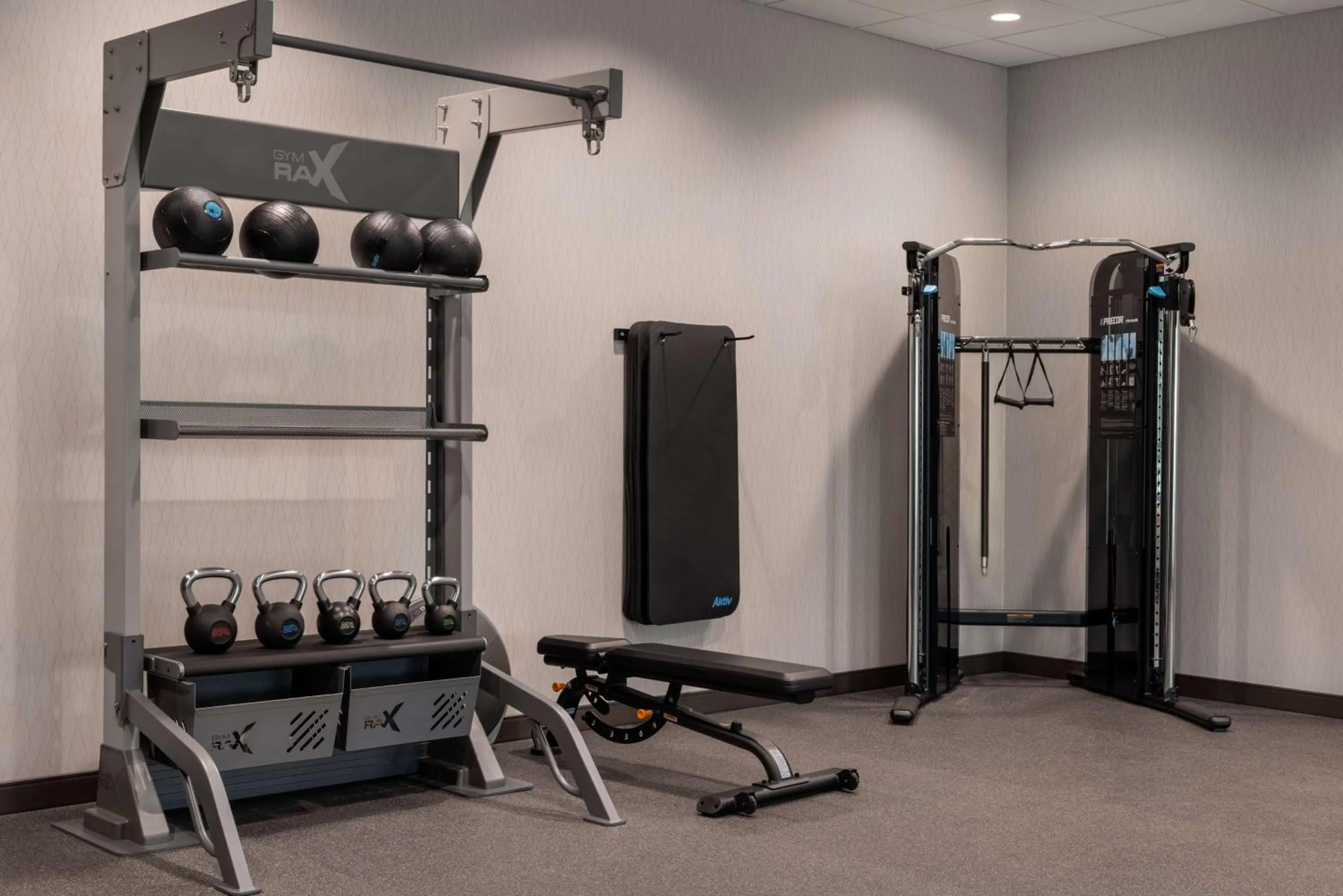 Fitness centre/facilities in Home2 Suites By Hilton Ankeny