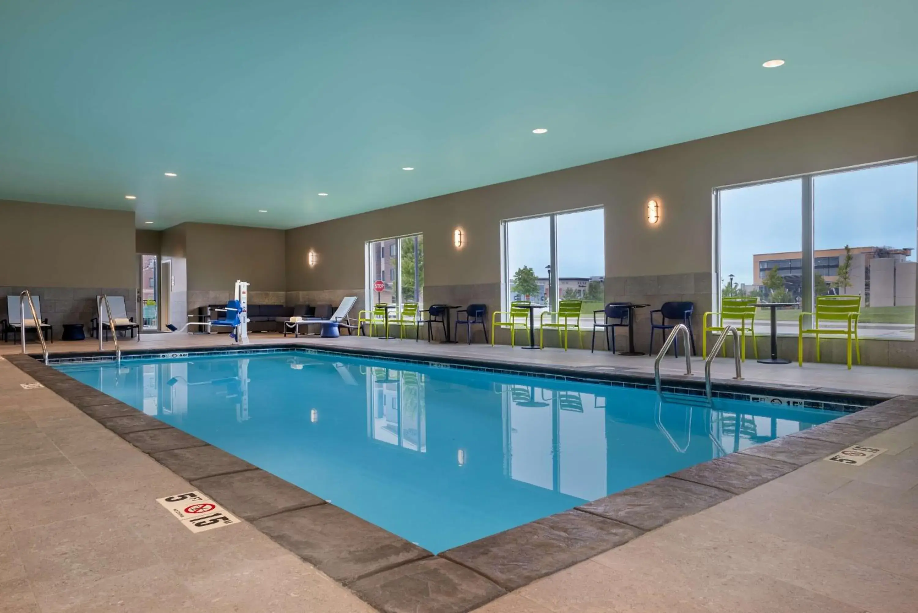Pool view in Home2 Suites By Hilton Ankeny Pool view in Home2 Suites By Hilton Ankeny