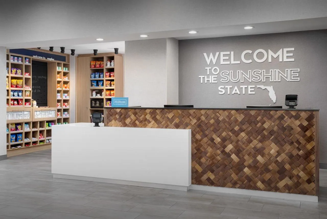 Lobby or reception in Hampton Inn & Suites Naples South
