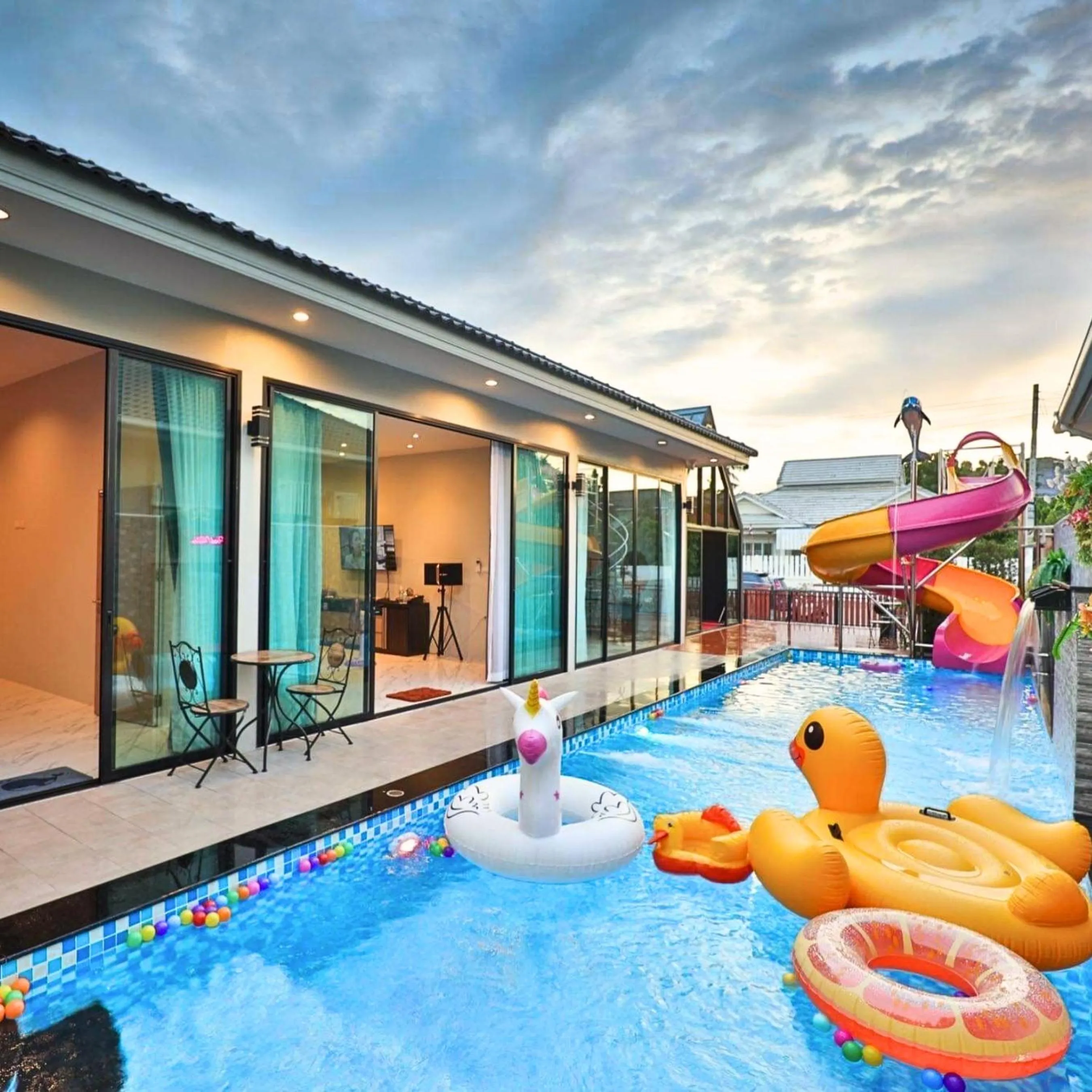 Pool view in NP Pool Villa Hua Hin