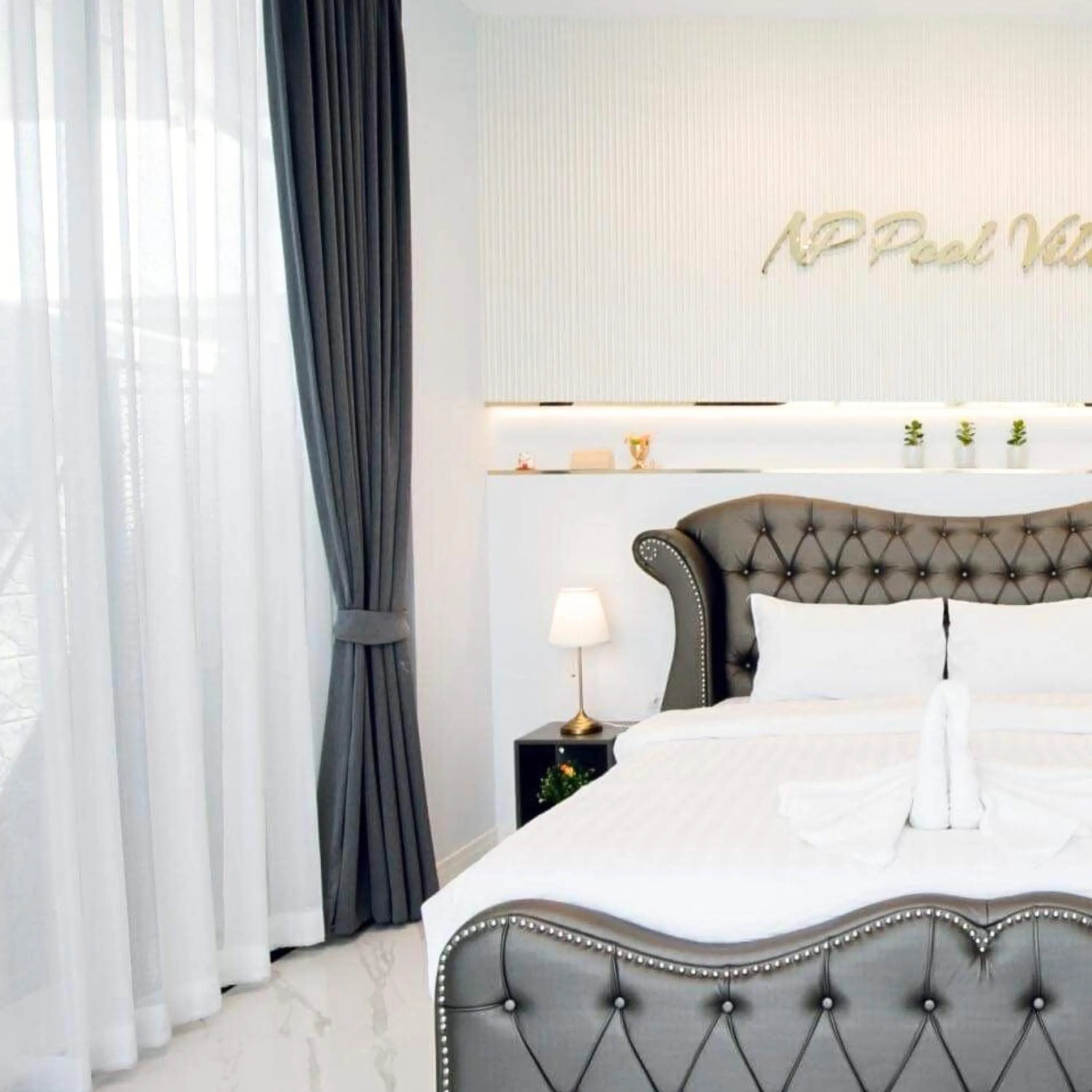 Bed in NP Pool Villa Hua Hin