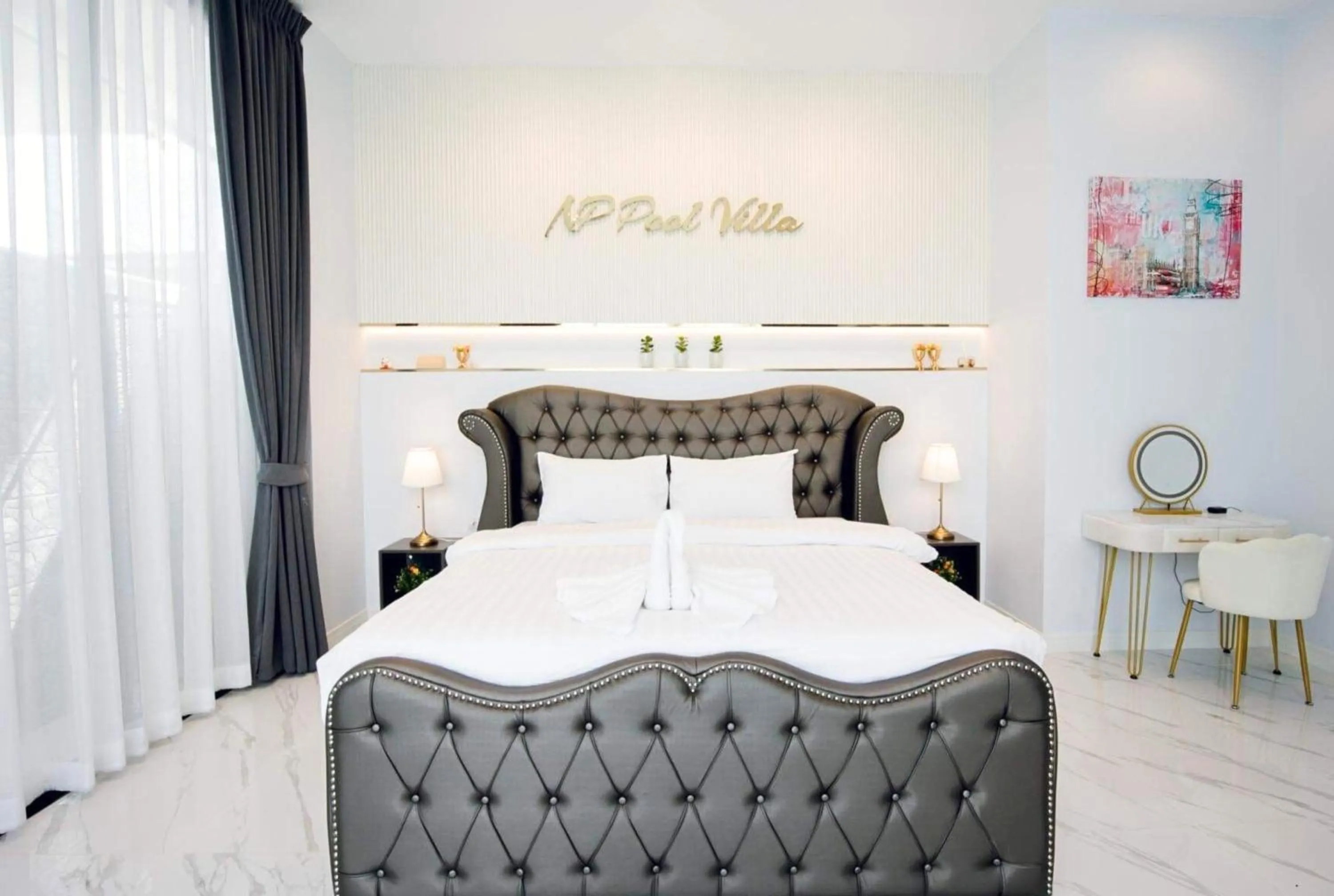 Bed in NP Pool Villa Hua Hin