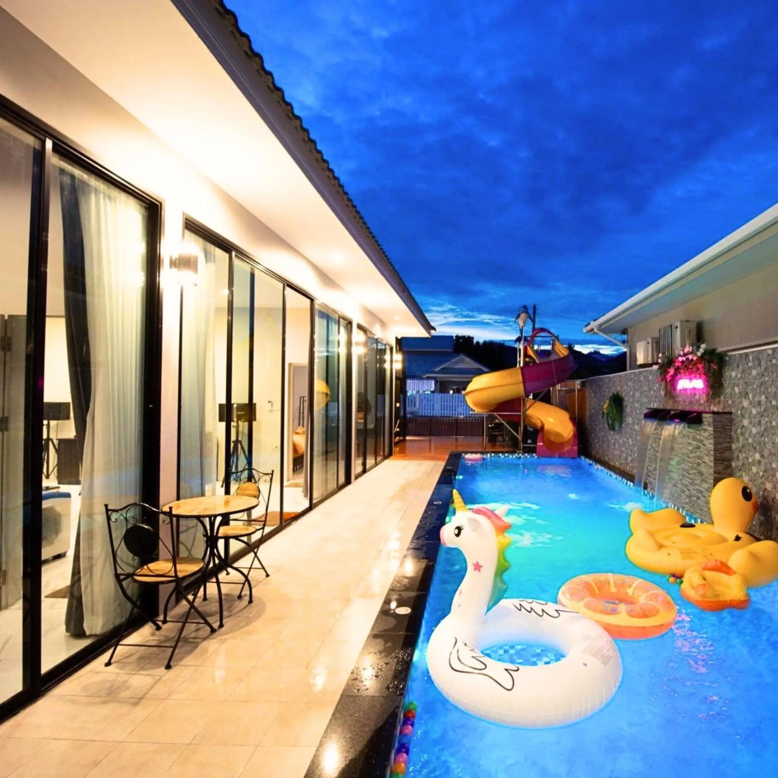 Pool view in NP Pool Villa Hua Hin Pool view in NP Pool Villa Hua Hin