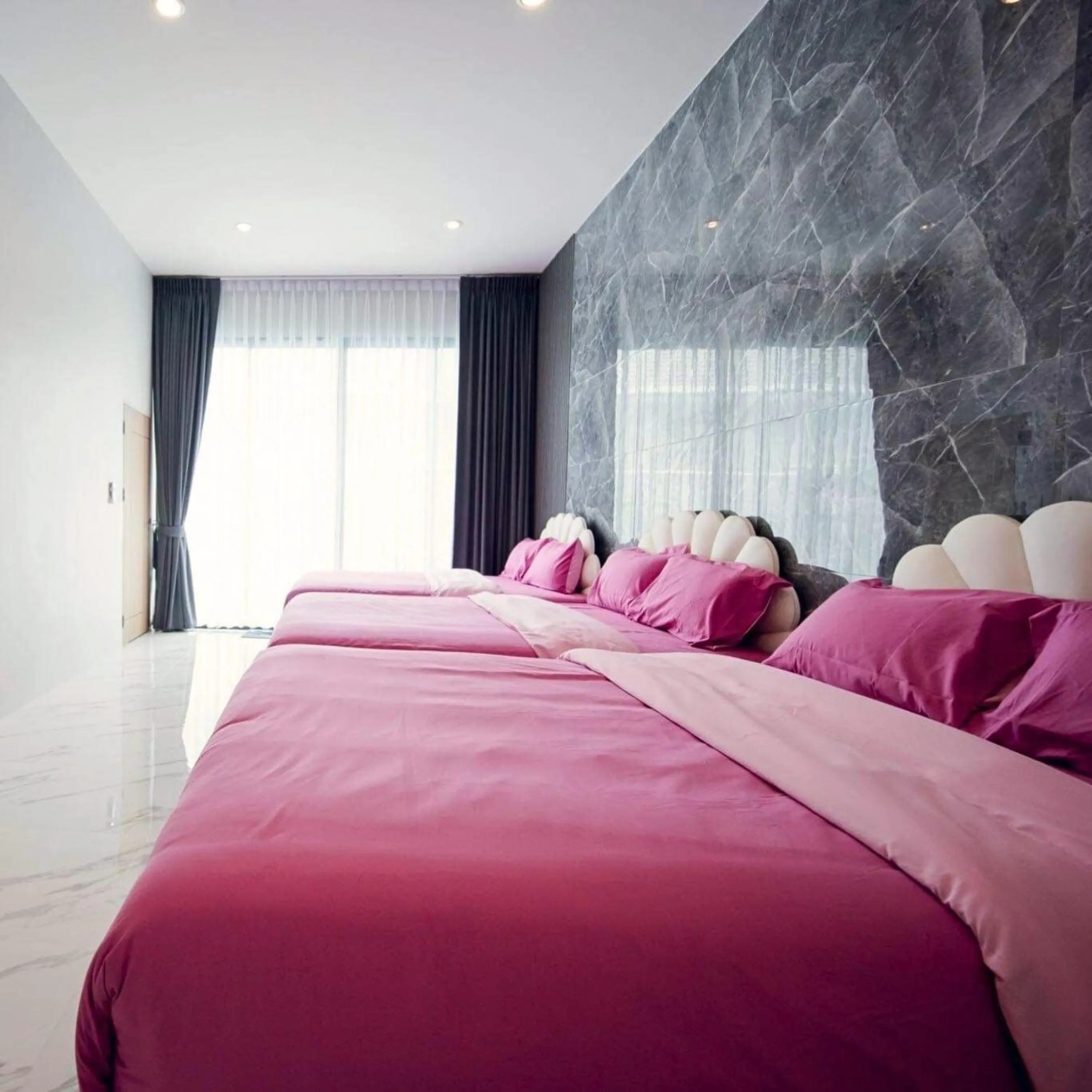 Bed in NP Pool Villa Hua Hin